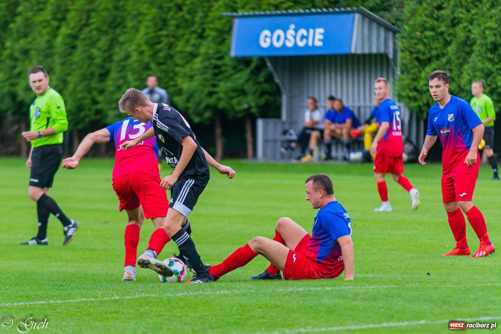Zdjęcie w galerii na portalu naszraciborz.pl: Kolejarz Chałupki pierwszym pogromcą Silesii Lubomia [FOTO] wiadomości z regionu