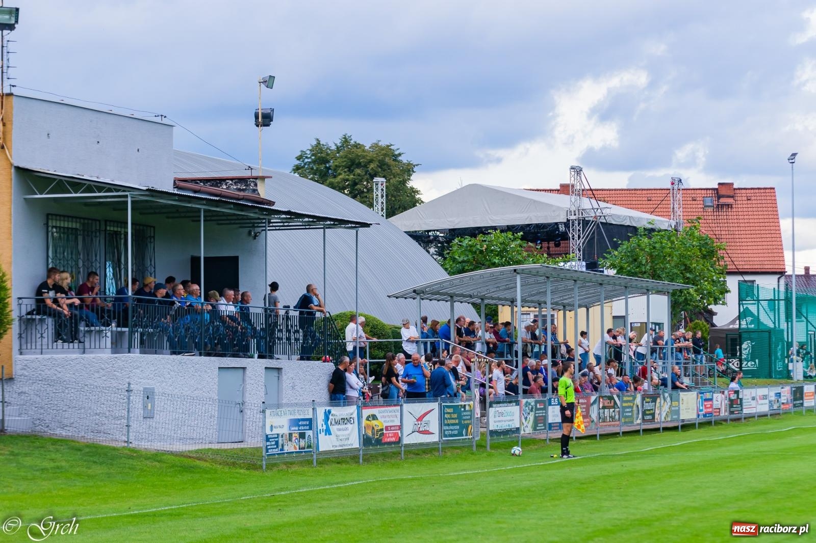 Zdjęcie w galerii na portalu naszraciborz.pl: Kolejarz Chałupki pierwszym pogromcą Silesii Lubomia [FOTO] wiadomości z regionu