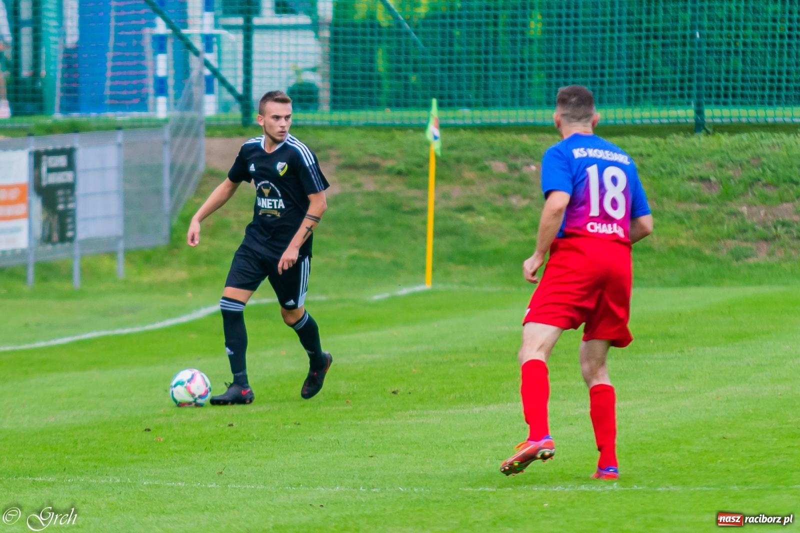Zdjęcie w galerii na portalu naszraciborz.pl: Kolejarz Chałupki pierwszym pogromcą Silesii Lubomia [FOTO] wiadomości z regionu