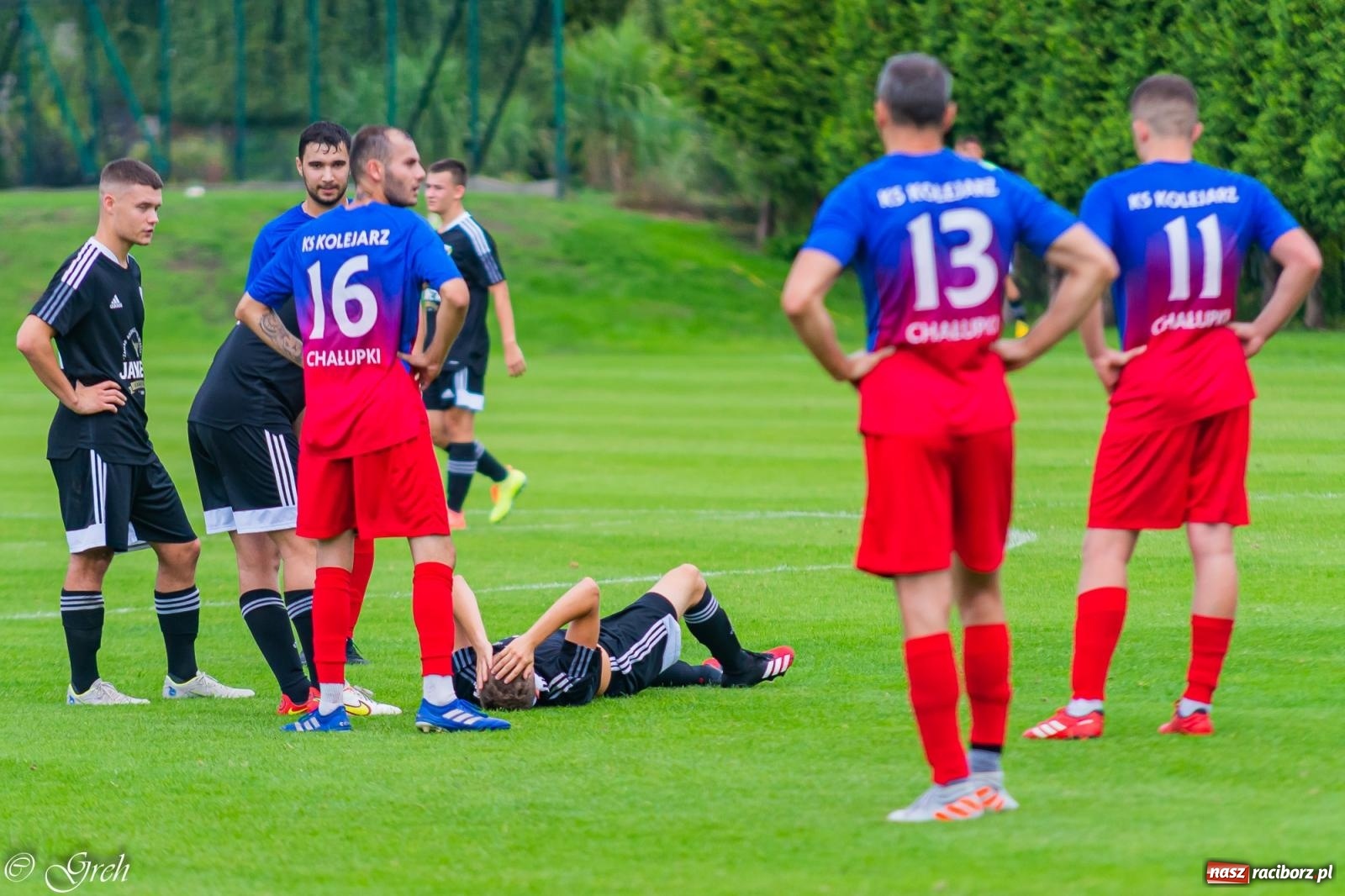 Zdjęcie w galerii na portalu naszraciborz.pl: Kolejarz Chałupki pierwszym pogromcą Silesii Lubomia [FOTO] wiadomości z regionu