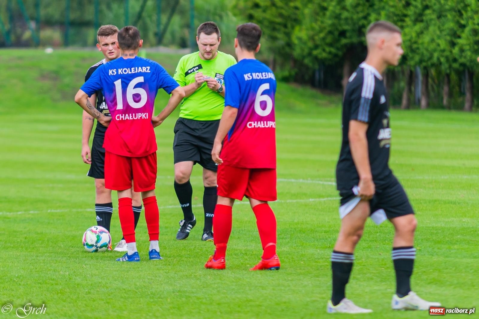 Zdjęcie w galerii na portalu naszraciborz.pl: Kolejarz Chałupki pierwszym pogromcą Silesii Lubomia [FOTO] wiadomości z regionu