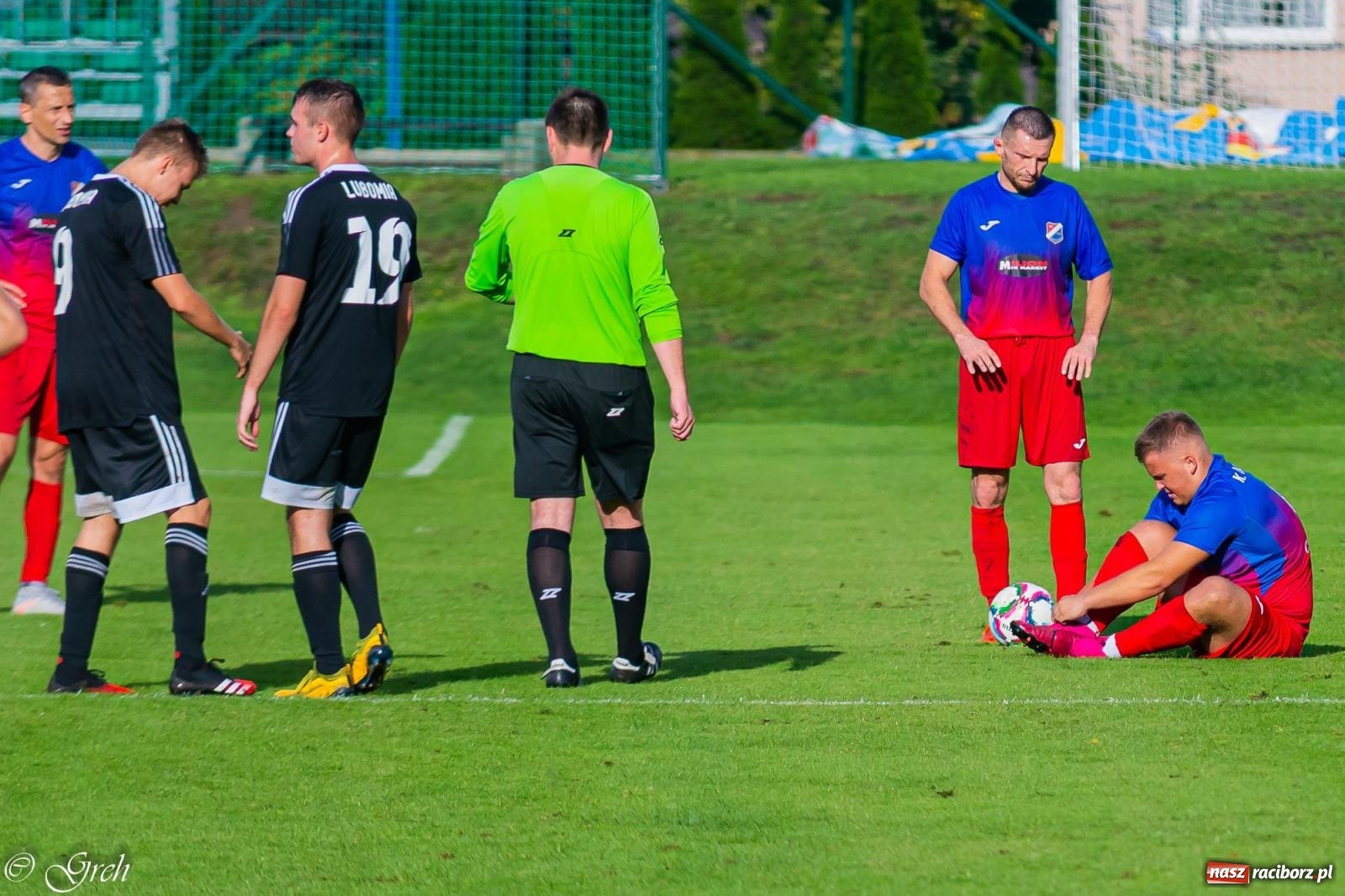 Zdjęcie w galerii na portalu naszraciborz.pl: Kolejarz Chałupki pierwszym pogromcą Silesii Lubomia [FOTO] wiadomości z regionu