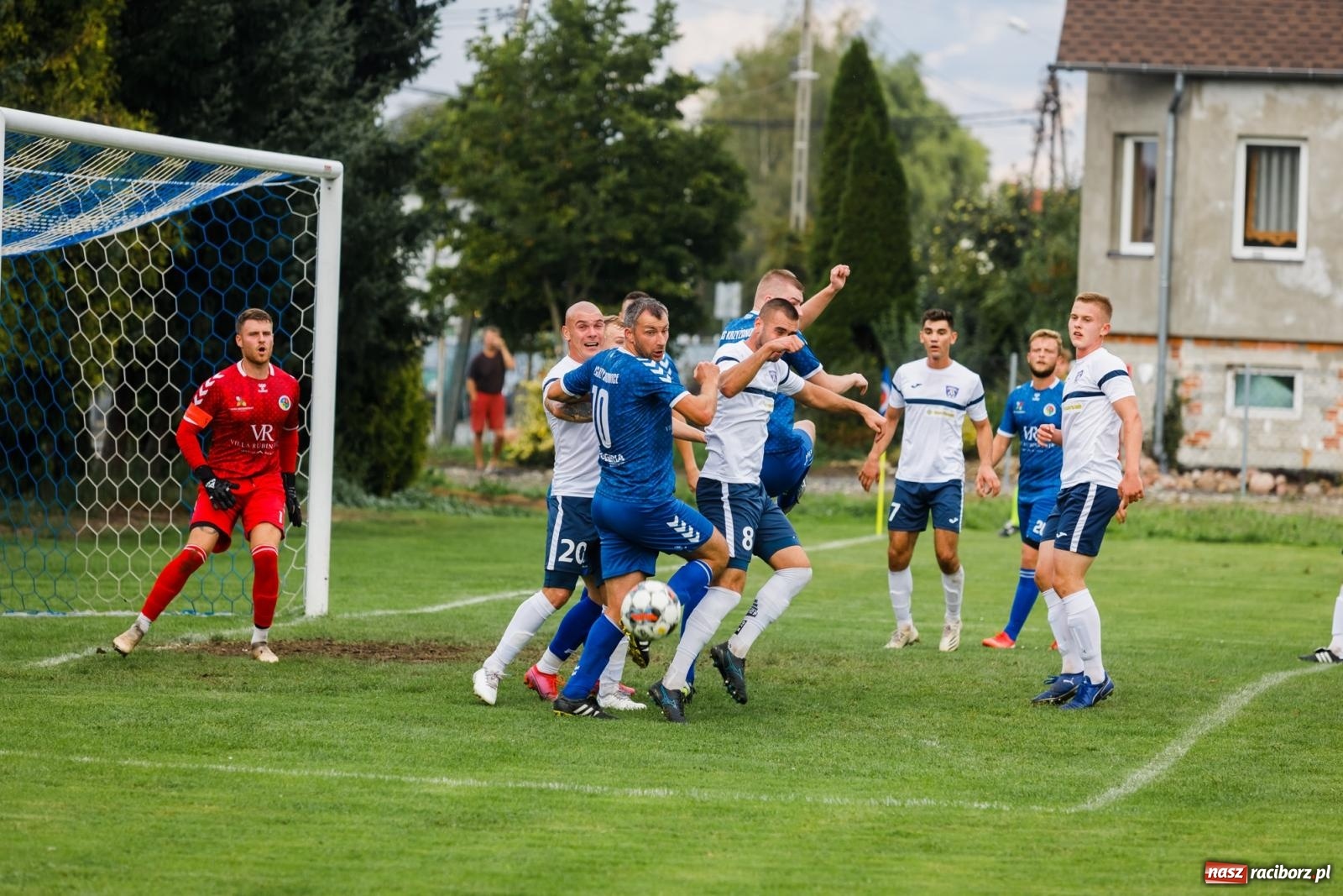 Zdjęcie w galerii na portalu naszraciborz.pl: Nędza uratowała remis w Krzyżanowicach [FOTO] wiadomości z regionu