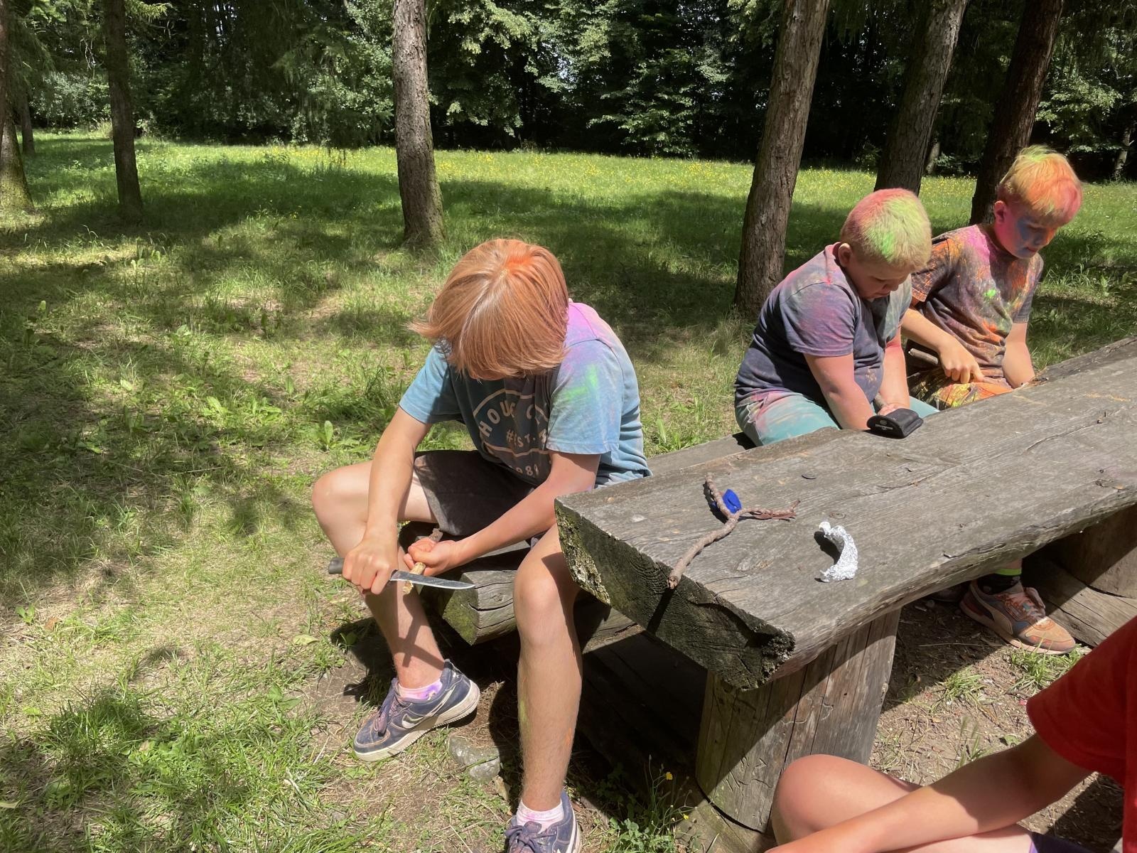 Zdjęcie w galerii na portalu naszraciborz.pl: Zawodnicy Minibasketball Racibórz promowali aktywność na świeżym powietrzu wiadomości z regionu