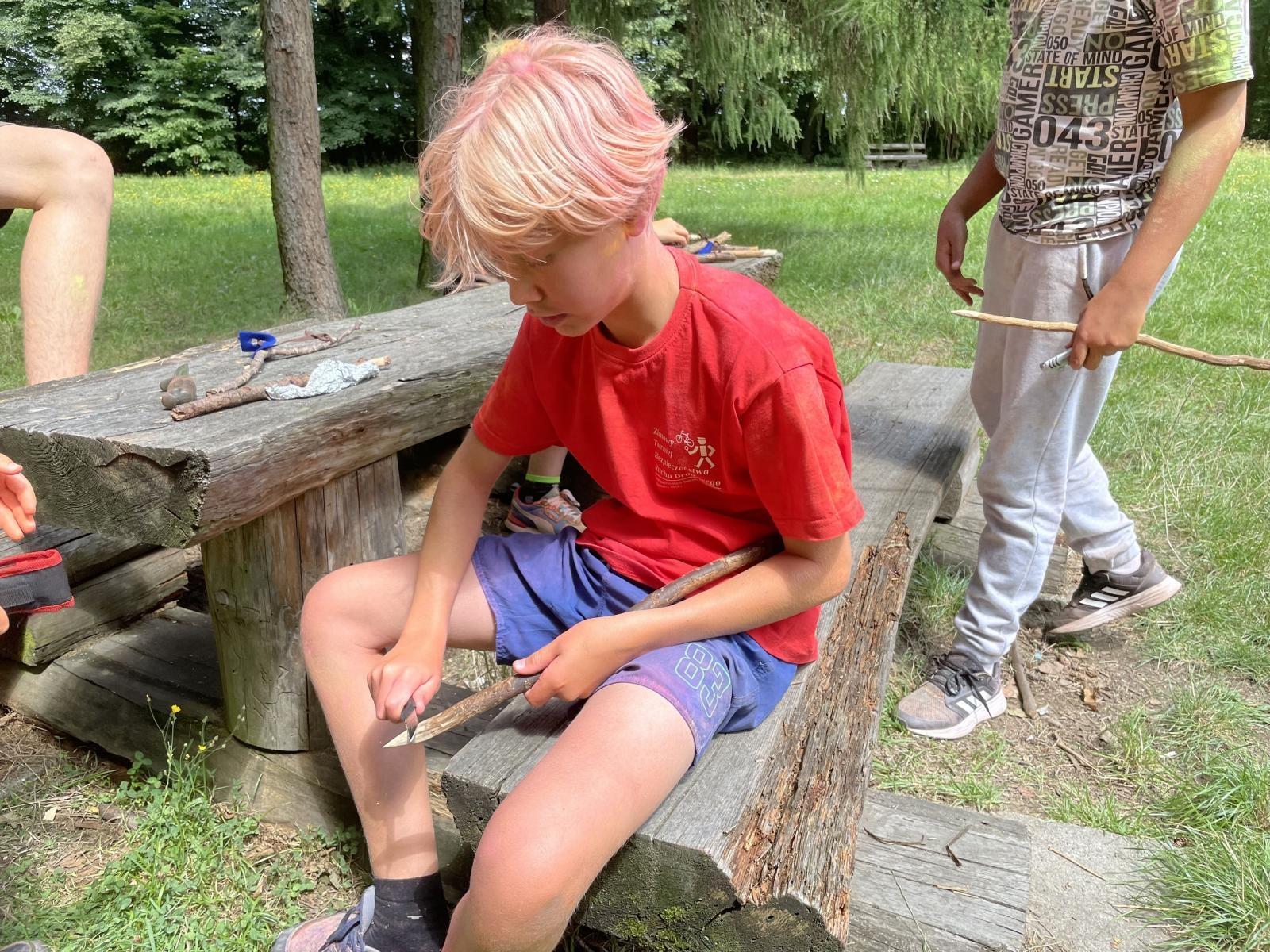 Zdjęcie w galerii na portalu naszraciborz.pl: Zawodnicy Minibasketball Racibórz promowali aktywność na świeżym powietrzu wiadomości z regionu