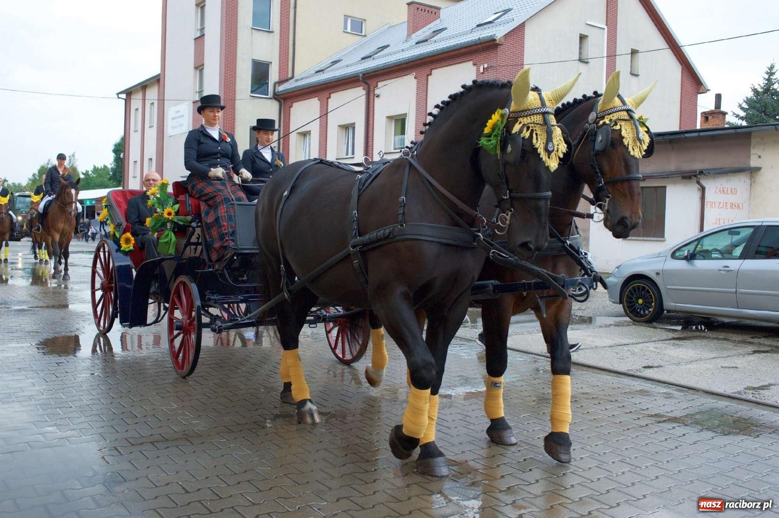 Zdjęcie w galerii na portalu naszraciborz.pl: W Pietrowicach Wielkich na korowód lunął deszcz, ale odczekali i ruszyli [FOTO i WIDEO] wiadomości z regionu