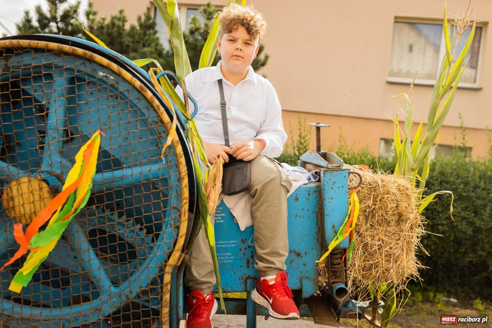 Zdjęcie w galerii na portalu naszraciborz.pl: Korowód starych maszyn rolniczych w Gamowie [FOTO i WIDEO] wiadomości z regionu