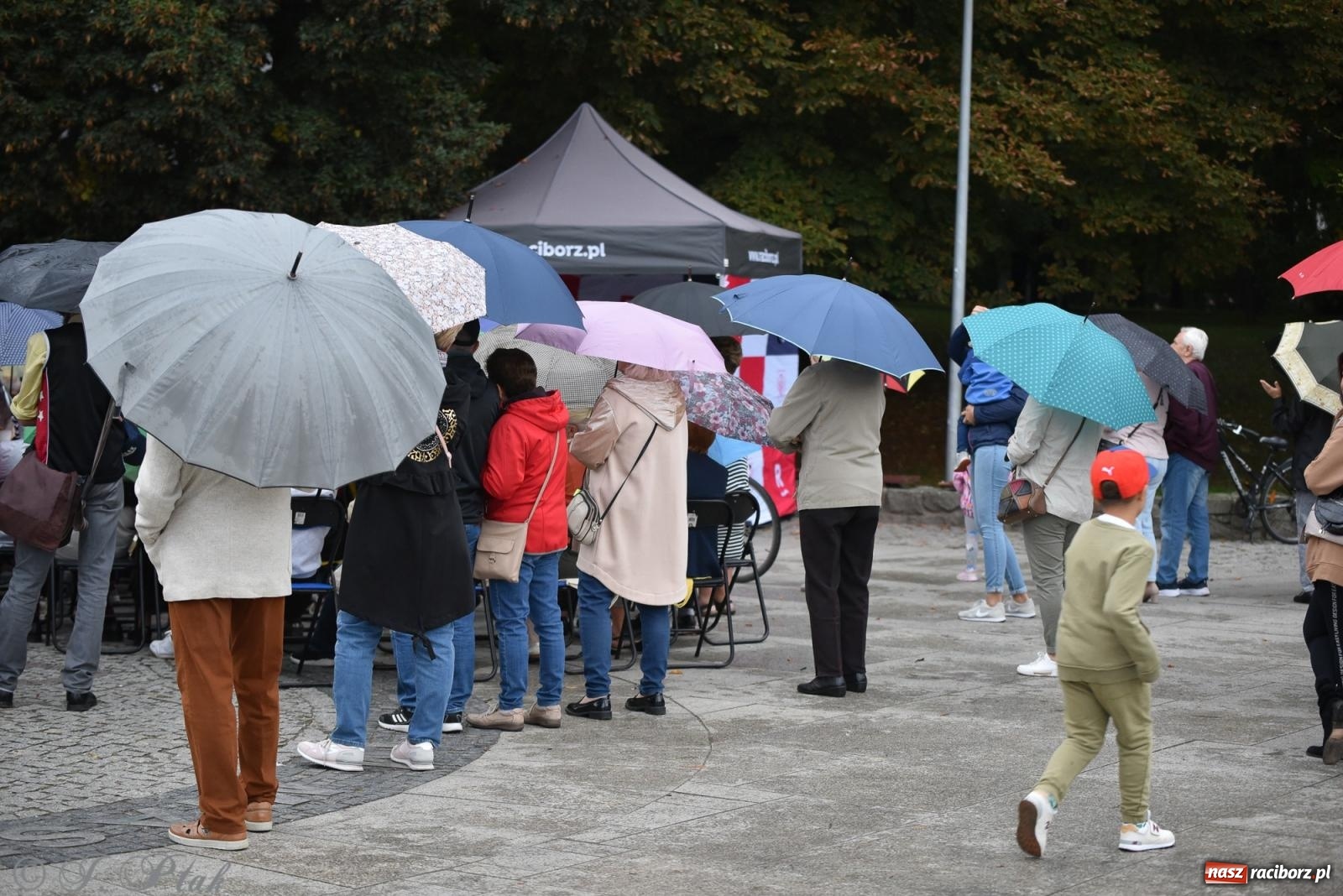 Zdjęcie w galerii na portalu naszraciborz.pl: Opera i deszcz. W parku m. Roth zakończono sezon koncertów plenerowych [FOTO i WIDEO] wiadomości z regionu
