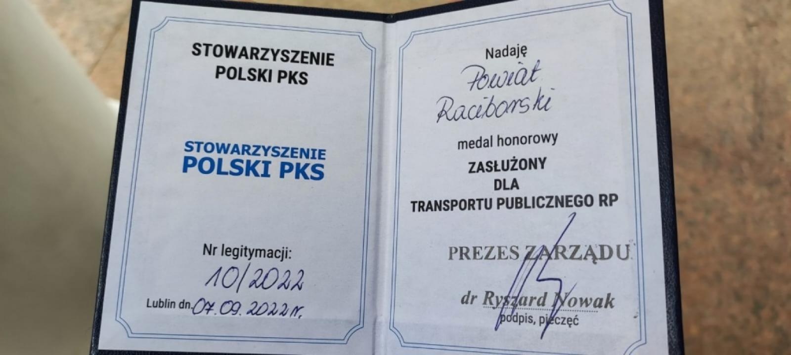 Zdjęcie w galerii na portalu naszraciborz.pl: Zasłużony Kierowca RP pracuje w raciborskim PKS-ie wiadomości z regionu