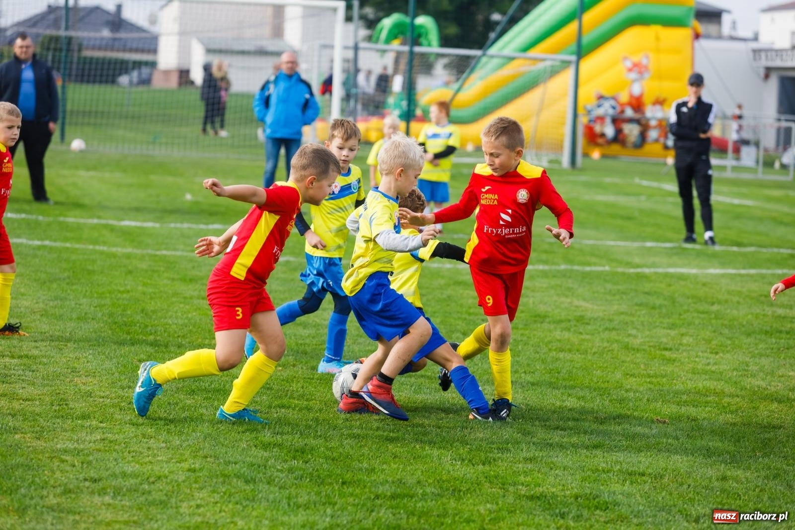 Zdjęcie w galerii na portalu naszraciborz.pl: Piłkarska rywalizacja o puchar prezesa Naprzodu Borucin [FOTO] wiadomości z regionu