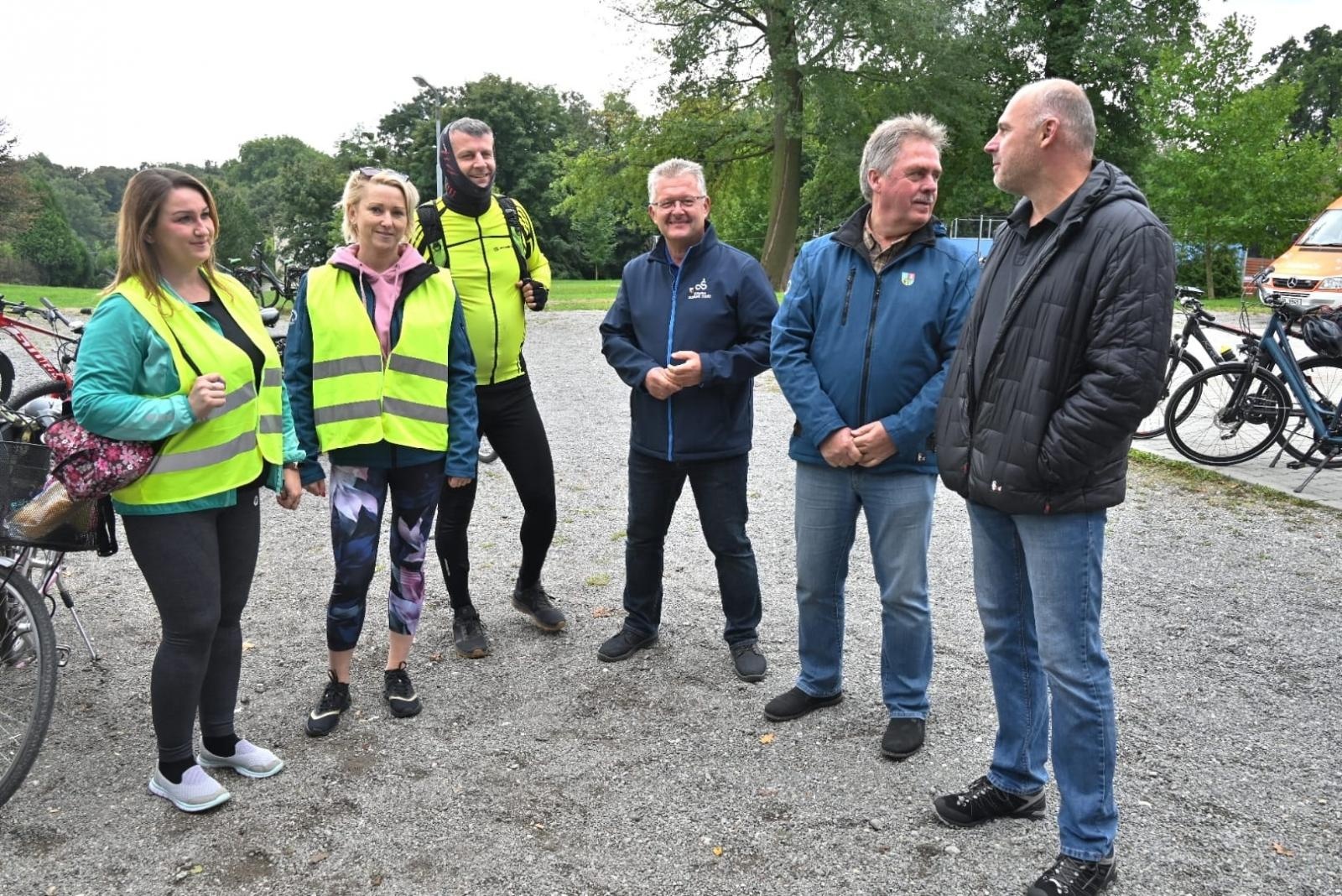 Zdjęcie w galerii na portalu naszraciborz.pl: Rajd rowerowy partnerskich gmin [FOTO i WIDEO] wiadomości z regionu