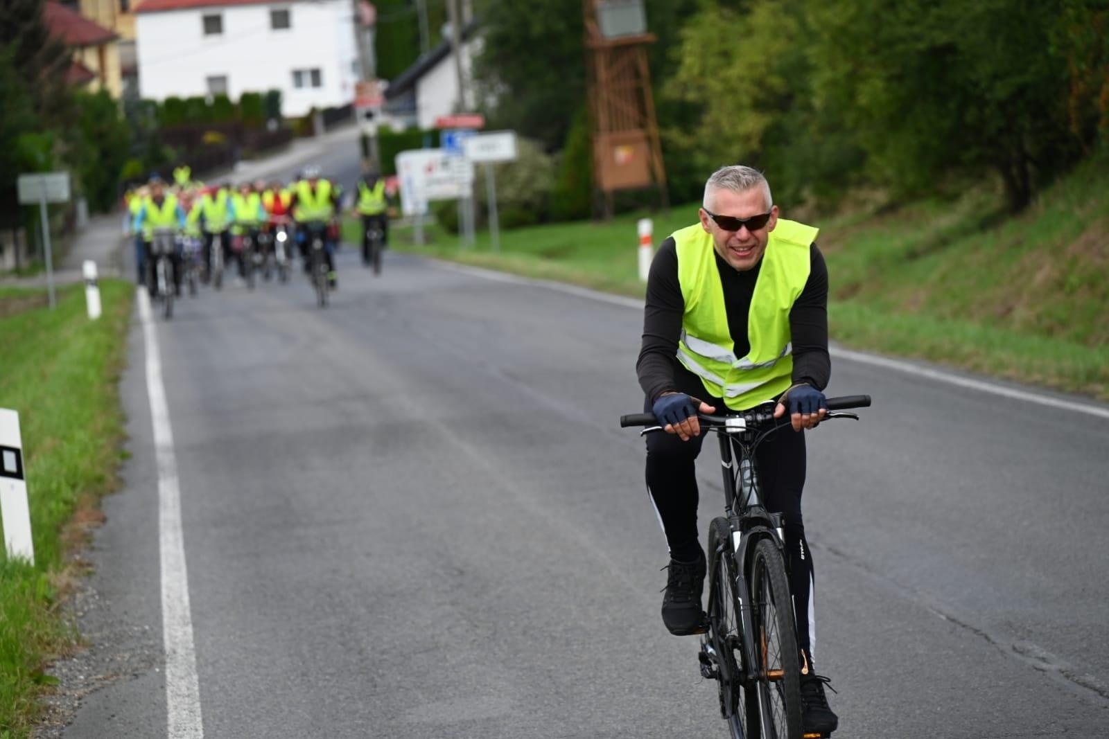 Zdjęcie w galerii na portalu naszraciborz.pl: Rajd rowerowy partnerskich gmin [FOTO i WIDEO] wiadomości z regionu