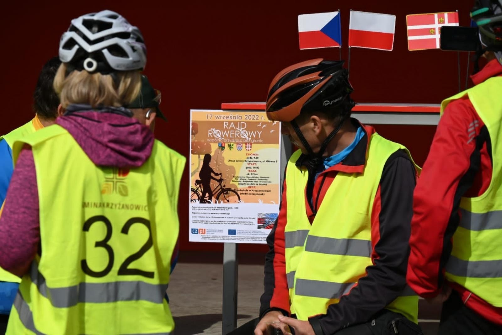 Zdjęcie w galerii na portalu naszraciborz.pl: Rajd rowerowy partnerskich gmin [FOTO i WIDEO] wiadomości z regionu