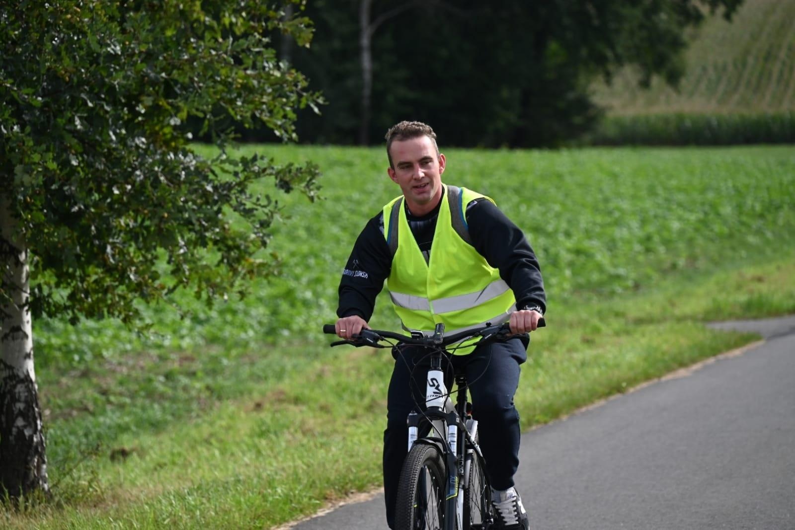 Zdjęcie w galerii na portalu naszraciborz.pl: Rajd rowerowy partnerskich gmin [FOTO i WIDEO] wiadomości z regionu