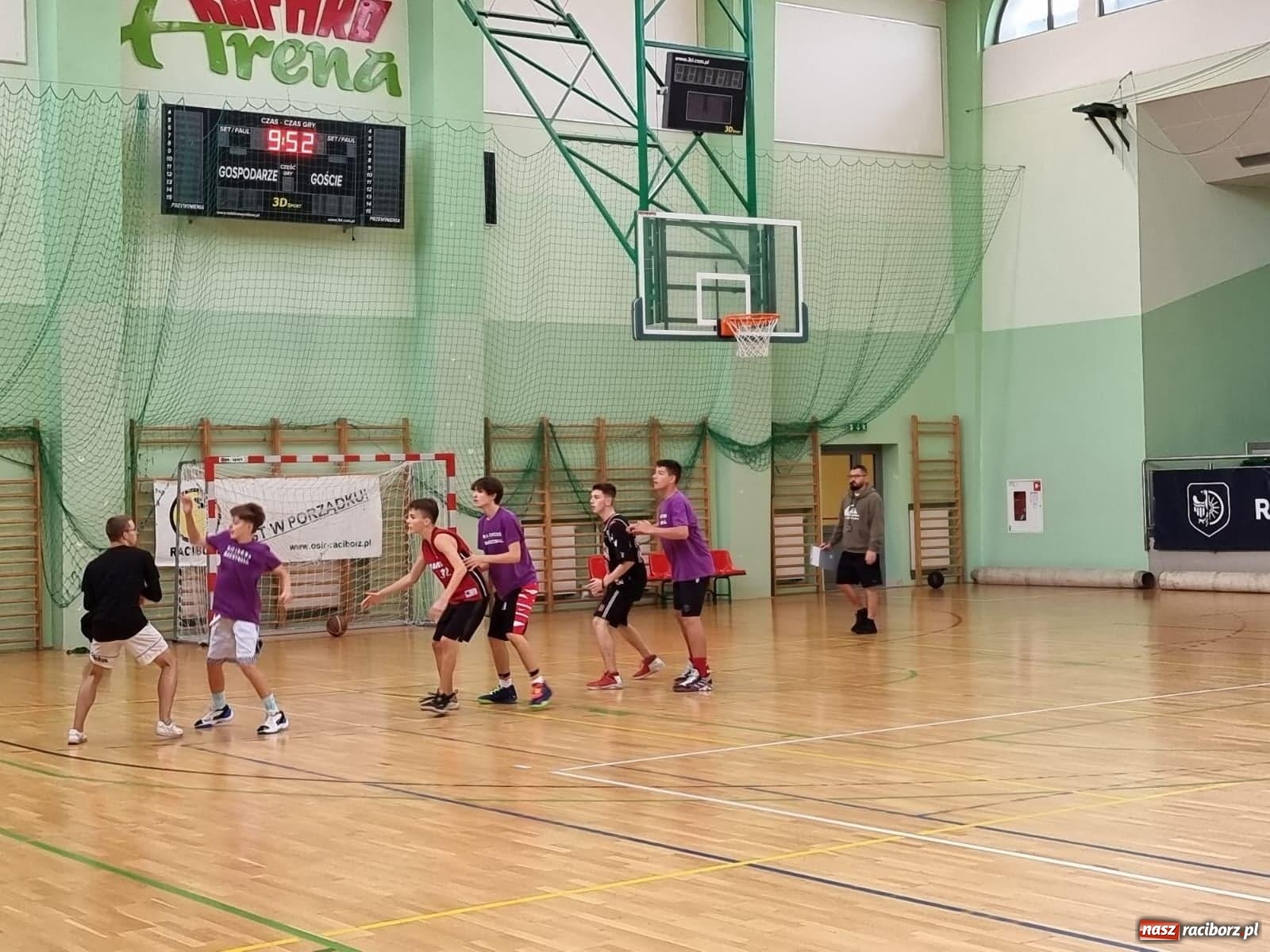 Zdjęcie w galerii na portalu naszraciborz.pl: Koszykarskie zawody im. Stanisława Borowika za nami [FOTO i WIDEO] wiadomości z regionu