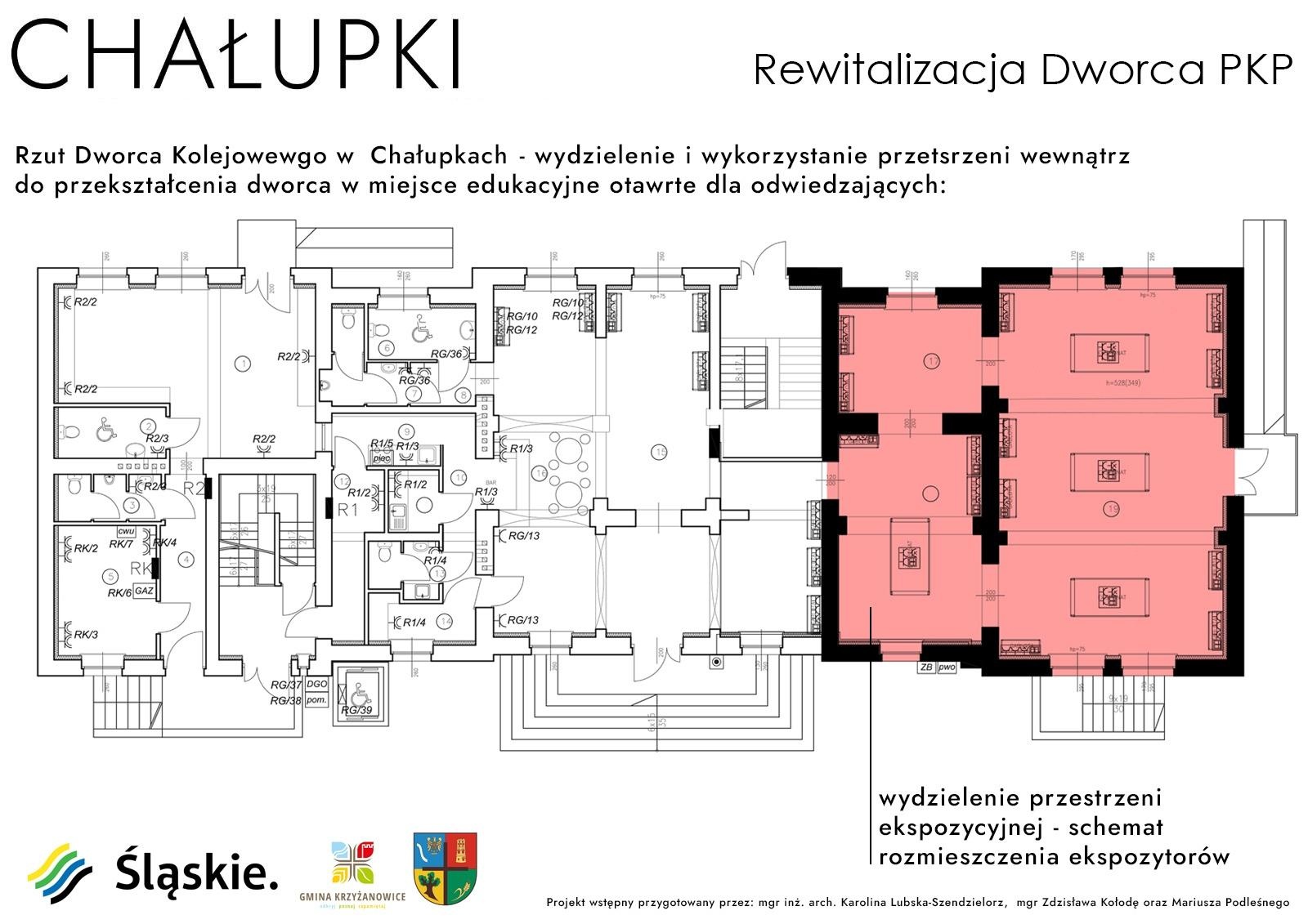 Zdjęcie w galerii na portalu naszraciborz.pl: Gmina Krzyżanowice pokazała plany zagospodarowania dworca w Chałupkach wiadomości z regionu