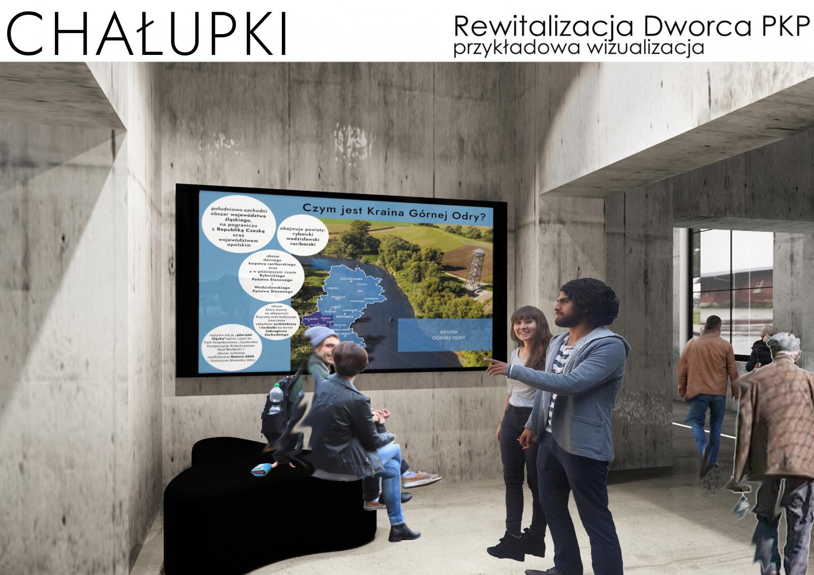 Zdjęcie w galerii na portalu naszraciborz.pl: Gmina Krzyżanowice pokazała plany zagospodarowania dworca w Chałupkach wiadomości z regionu