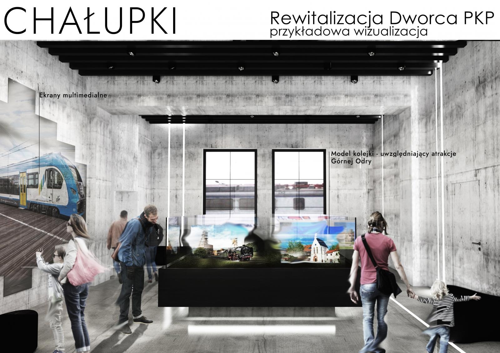 Zdjęcie w galerii na portalu naszraciborz.pl: Gmina Krzyżanowice pokazała plany zagospodarowania dworca w Chałupkach wiadomości z regionu