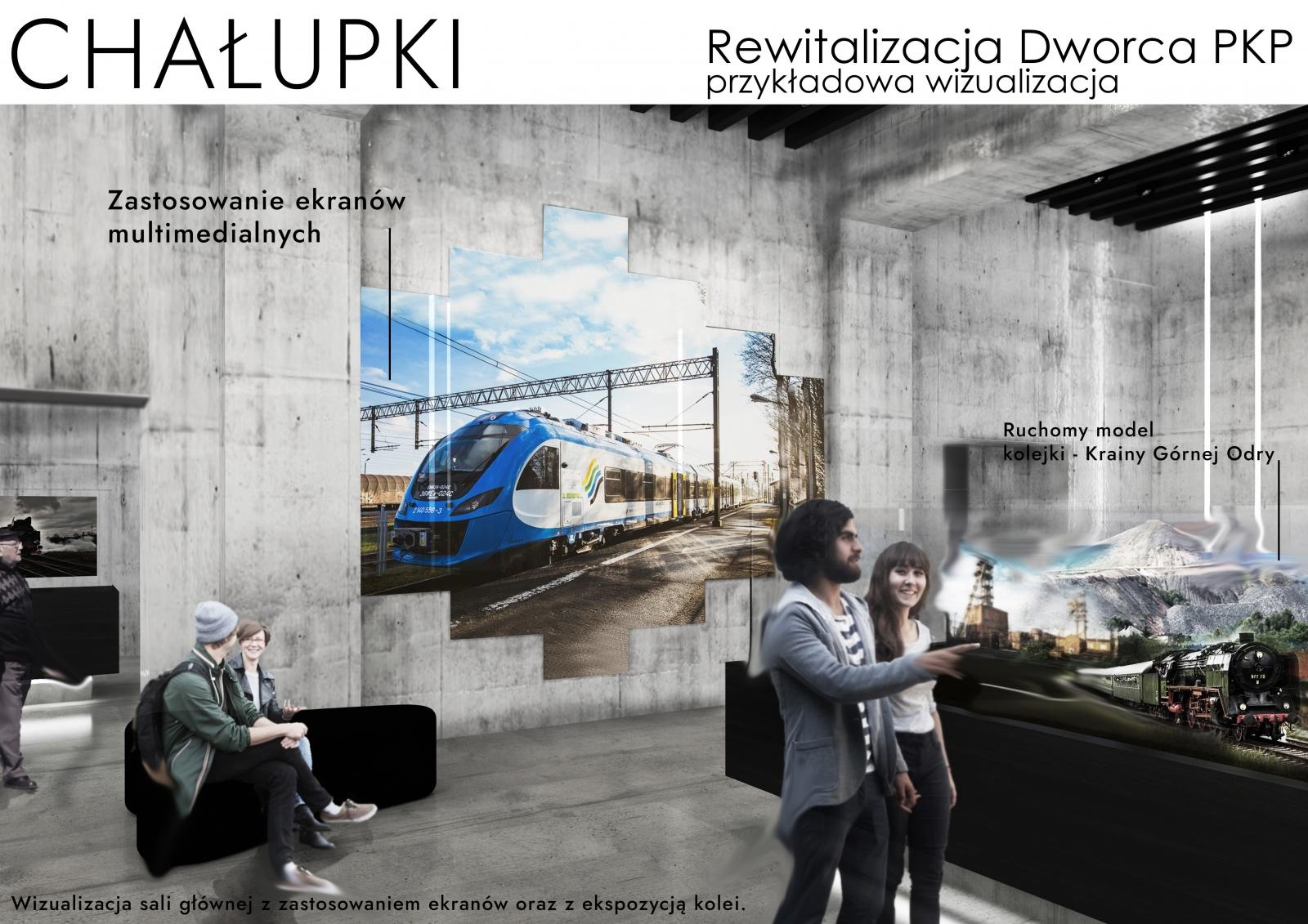 Zdjęcie w galerii na portalu naszraciborz.pl: Gmina Krzyżanowice pokazała plany zagospodarowania dworca w Chałupkach wiadomości z regionu