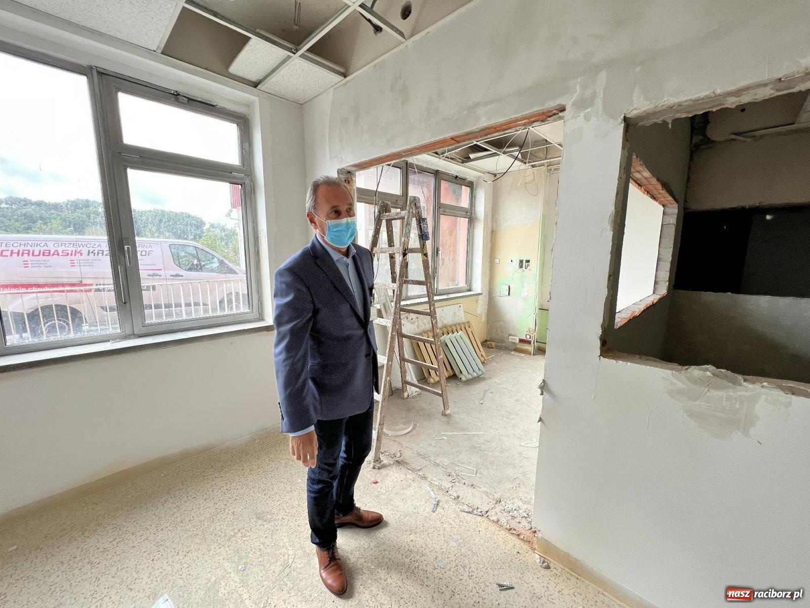 Zdjęcie w galerii na portalu naszraciborz.pl: Izba przyjęć przy Gamowskiej przekształca się w SOR [FOTO i WIDEO] wiadomości z regionu