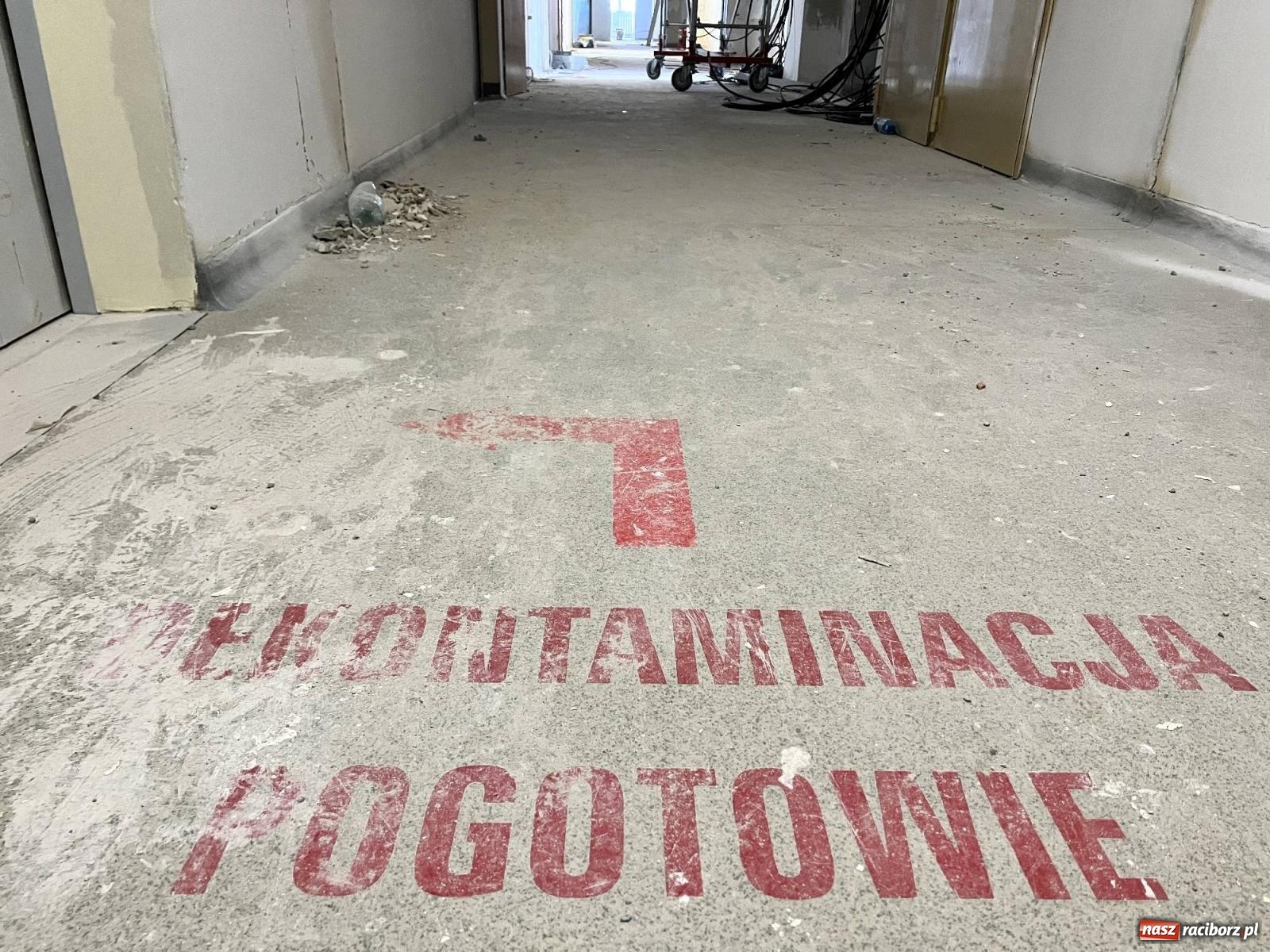 Zdjęcie w galerii na portalu naszraciborz.pl: Izba przyjęć przy Gamowskiej przekształca się w SOR [FOTO i WIDEO] wiadomości z regionu