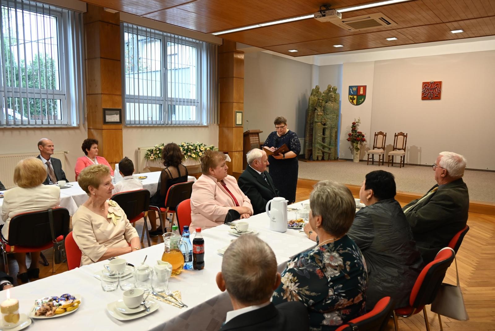 Zdjęcie w galerii na portalu naszraciborz.pl: Złote gody w Krzyżanowicach. Jubilaci z medalami Prezydenta RP [FOTO] wiadomości z regionu