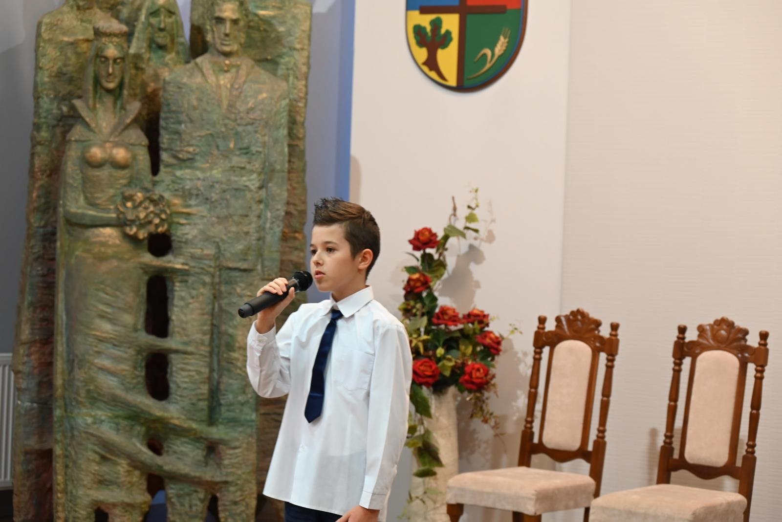 Zdjęcie w galerii na portalu naszraciborz.pl: Złote gody w Krzyżanowicach. Jubilaci z medalami Prezydenta RP [FOTO] wiadomości z regionu