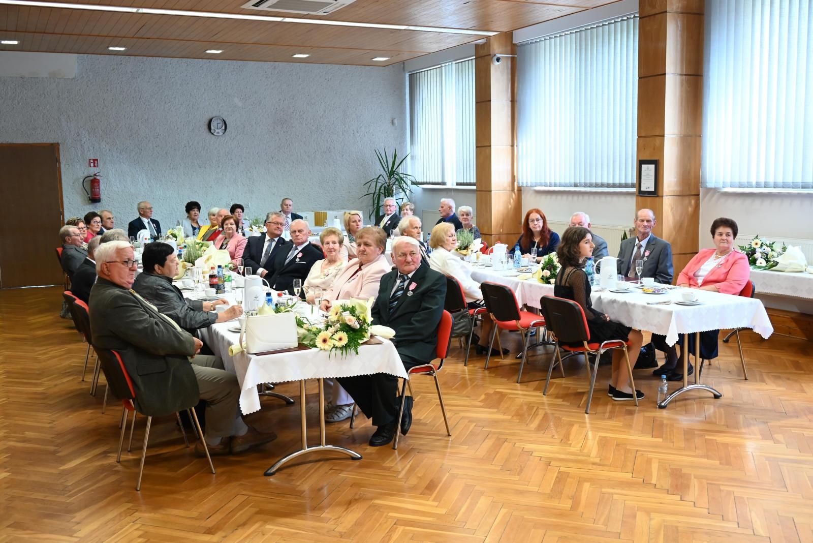 Zdjęcie w galerii na portalu naszraciborz.pl: Złote gody w Krzyżanowicach. Jubilaci z medalami Prezydenta RP [FOTO] wiadomości z regionu