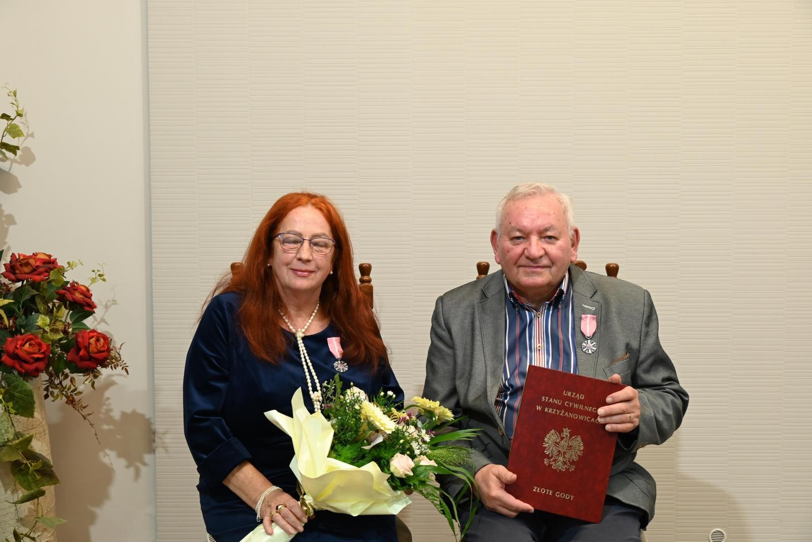 Zdjęcie w galerii na portalu naszraciborz.pl: Złote gody w Krzyżanowicach. Jubilaci z medalami Prezydenta RP [FOTO] wiadomości z regionu