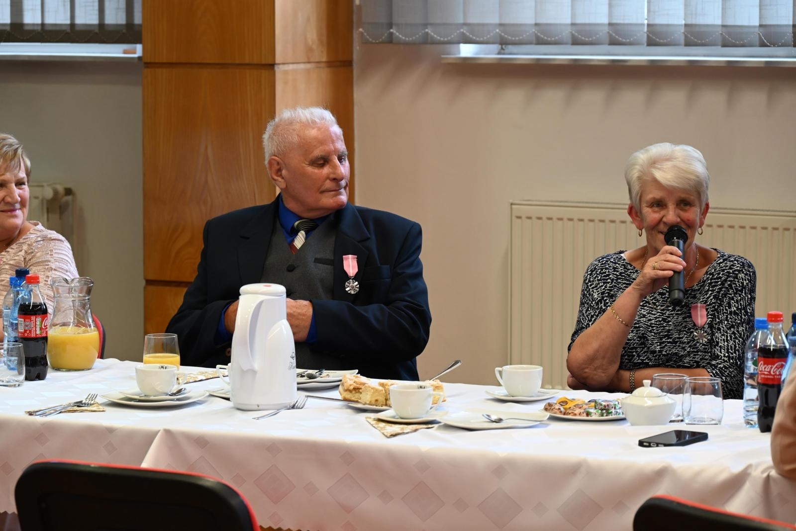 Zdjęcie w galerii na portalu naszraciborz.pl: Złote gody w Krzyżanowicach. Jubilaci z medalami Prezydenta RP [FOTO] wiadomości z regionu