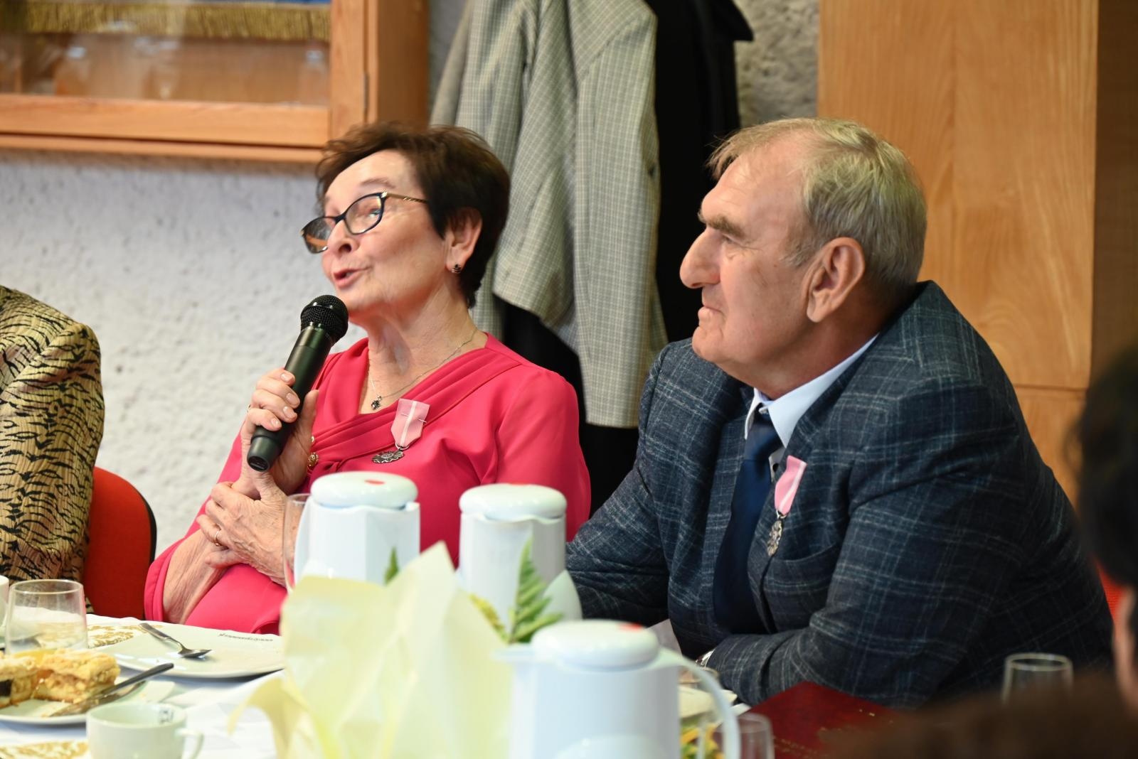 Zdjęcie w galerii na portalu naszraciborz.pl: Złote gody w Krzyżanowicach. Jubilaci z medalami Prezydenta RP [FOTO] wiadomości z regionu