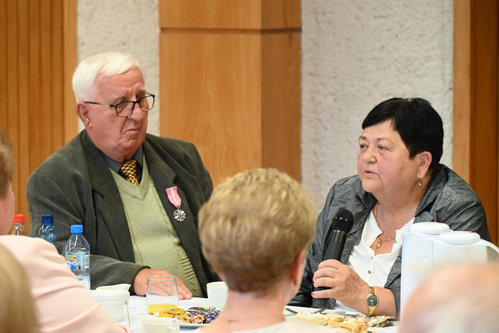 Zdjęcie w galerii na portalu naszraciborz.pl: Złote gody w Krzyżanowicach. Jubilaci z medalami Prezydenta RP [FOTO] wiadomości z regionu