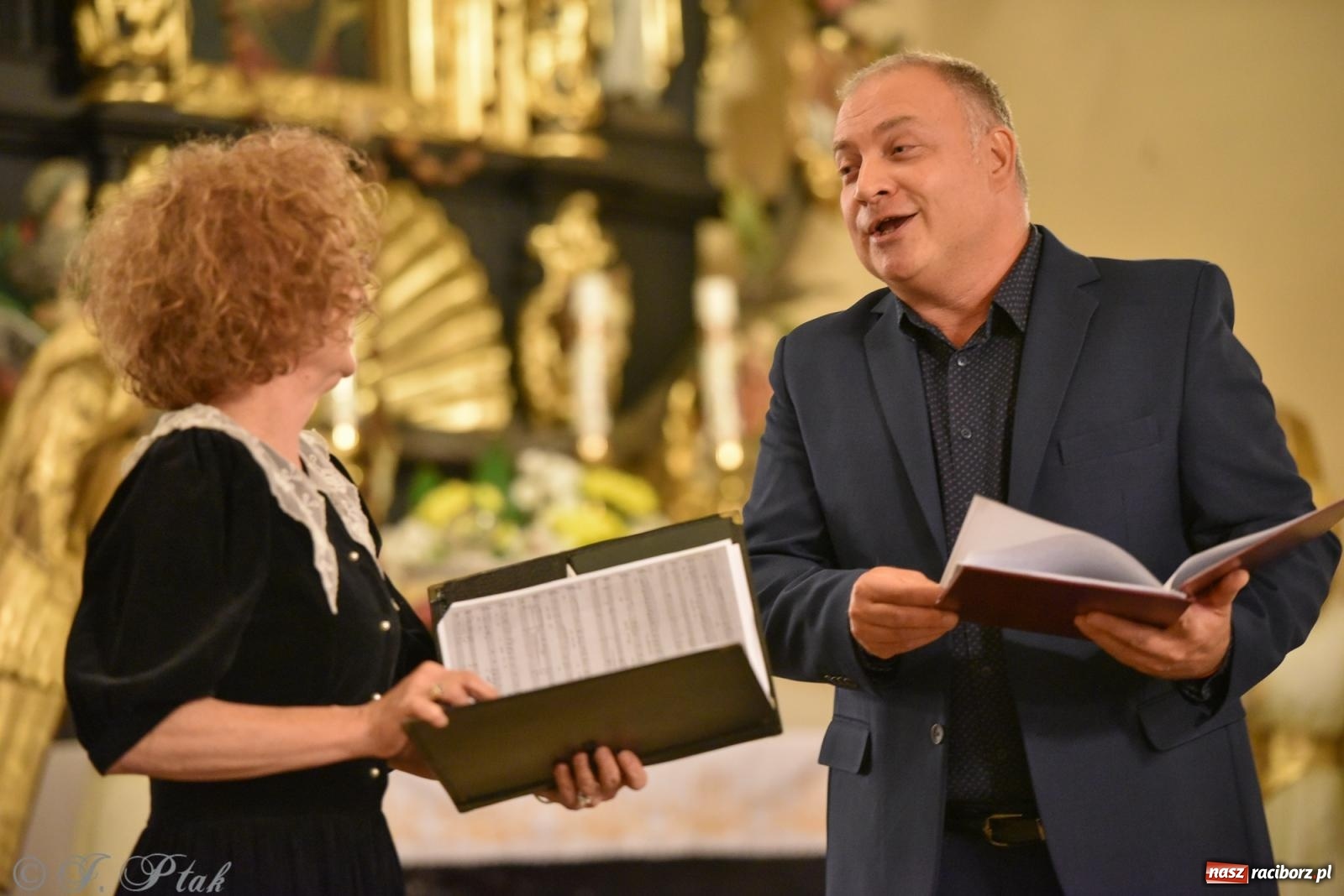 Zdjęcie w galerii na portalu naszraciborz.pl: Podominikańska świątynia w Raciborzu wypełniła się wyjątkową muzyką wiadomości z regionu
