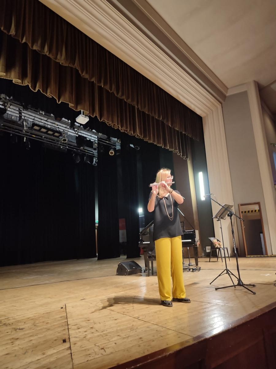 Zdjęcie w galerii na portalu naszraciborz.pl: Fletowa rodzina- pierwsze koncerty umuzykalniające w nowym roku szkolnym wiadomości z regionu