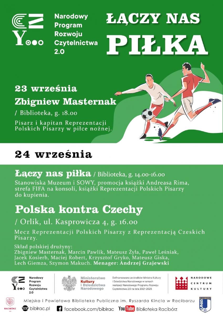 Zdjęcie w galerii na portalu naszraciborz.pl: Z raciborskich boisk na stadiony świata Andreasa Rima w bibliotece wiadomości z regionu