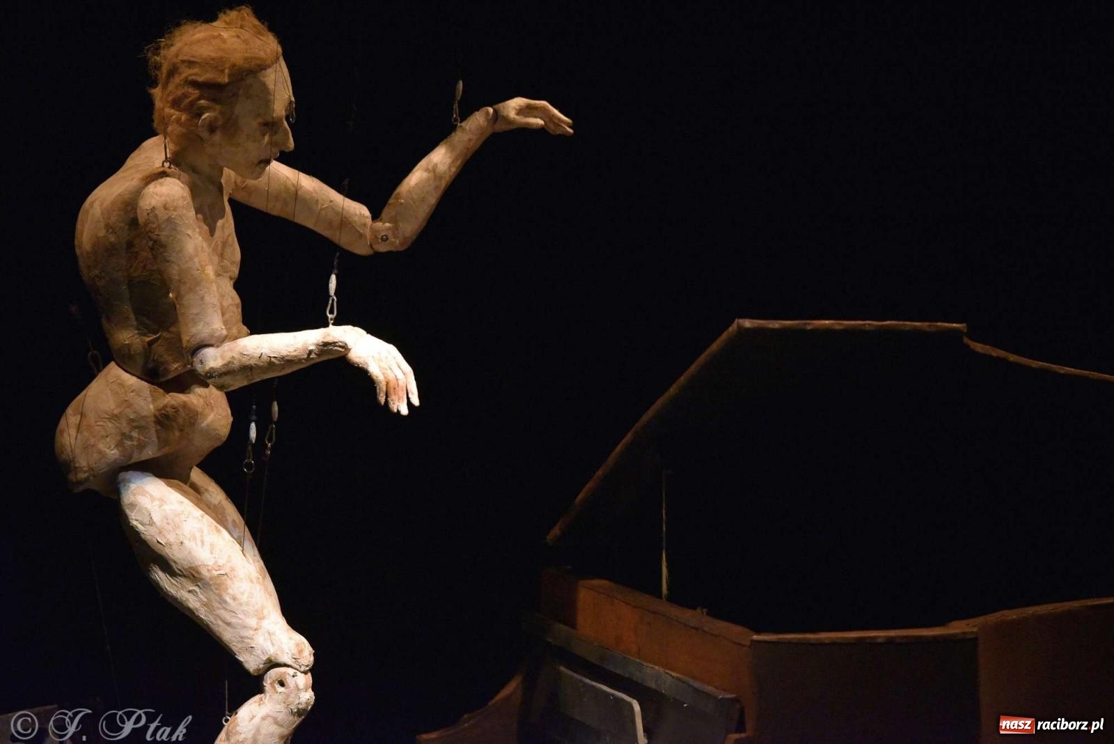 Zdjęcie w galerii na portalu naszraciborz.pl: GOULD, Bach i nadmarioneta na scenie RCK wiadomości z regionu