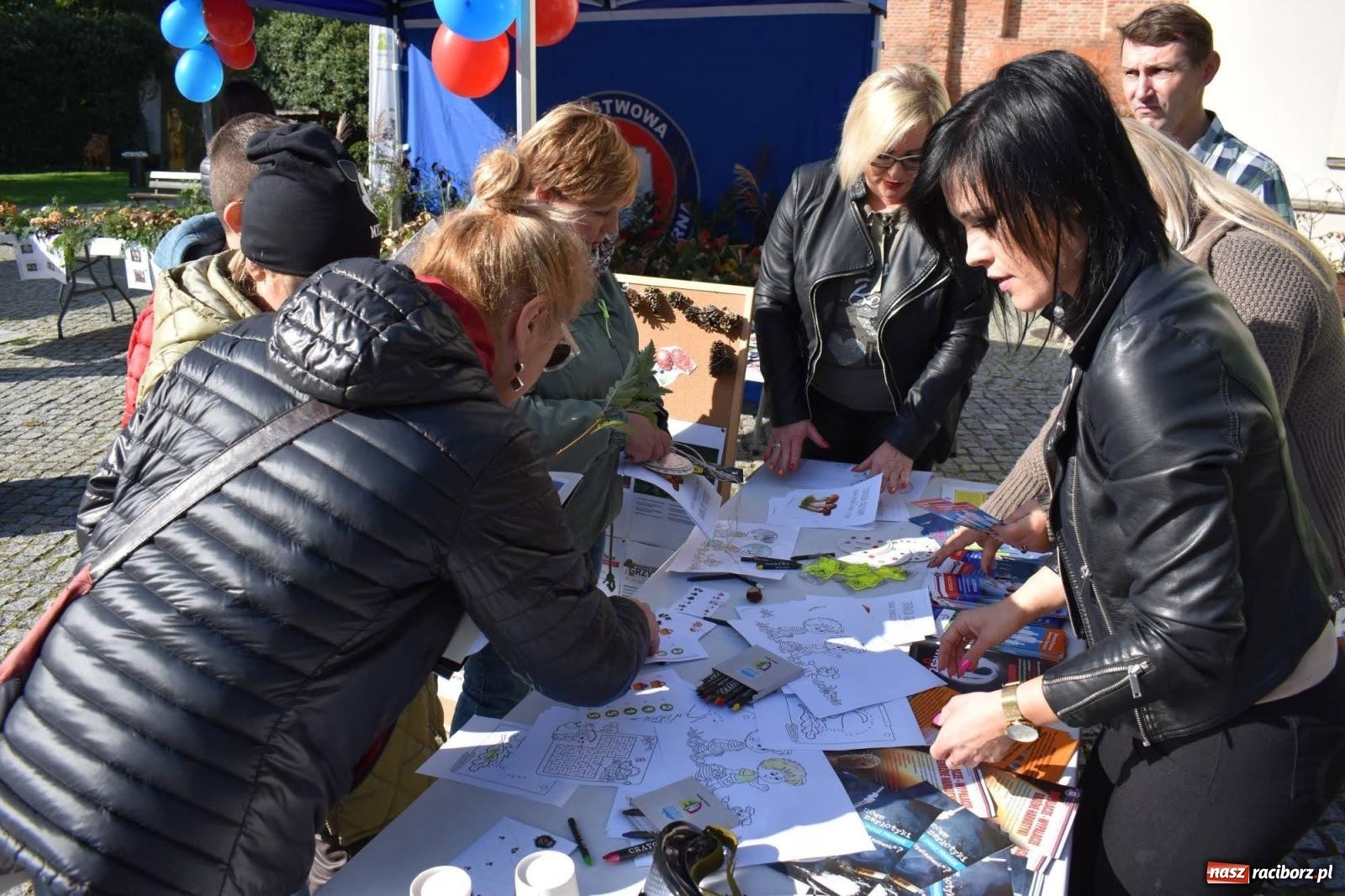 Zdjęcie w galerii na portalu naszraciborz.pl: Bezpieczne grzybobranie na zamku wiadomości z regionu