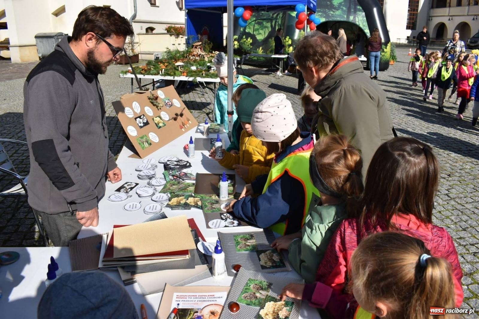 Zdjęcie w galerii na portalu naszraciborz.pl: Bezpieczne grzybobranie na zamku wiadomości z regionu