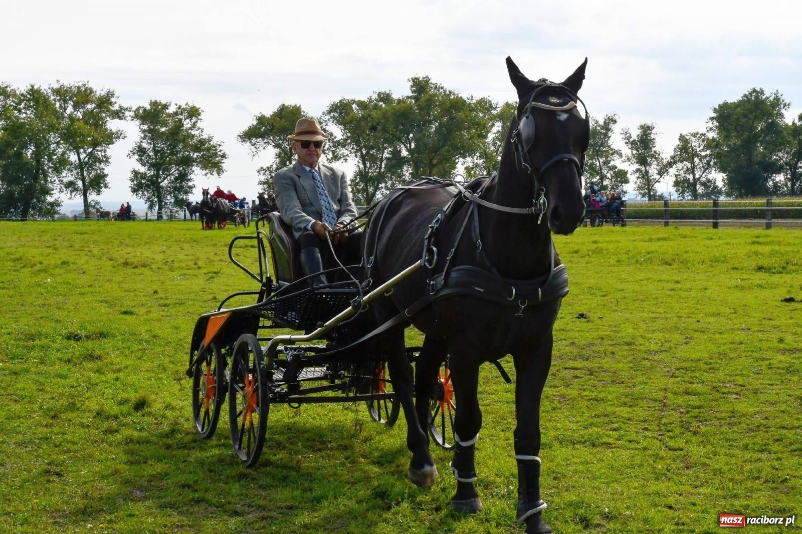 Zdjęcie w galerii na portalu naszraciborz.pl: Ponad sto koni na żerdzińskim Hubertusie [FOTO i WIDEO] wiadomości z regionu