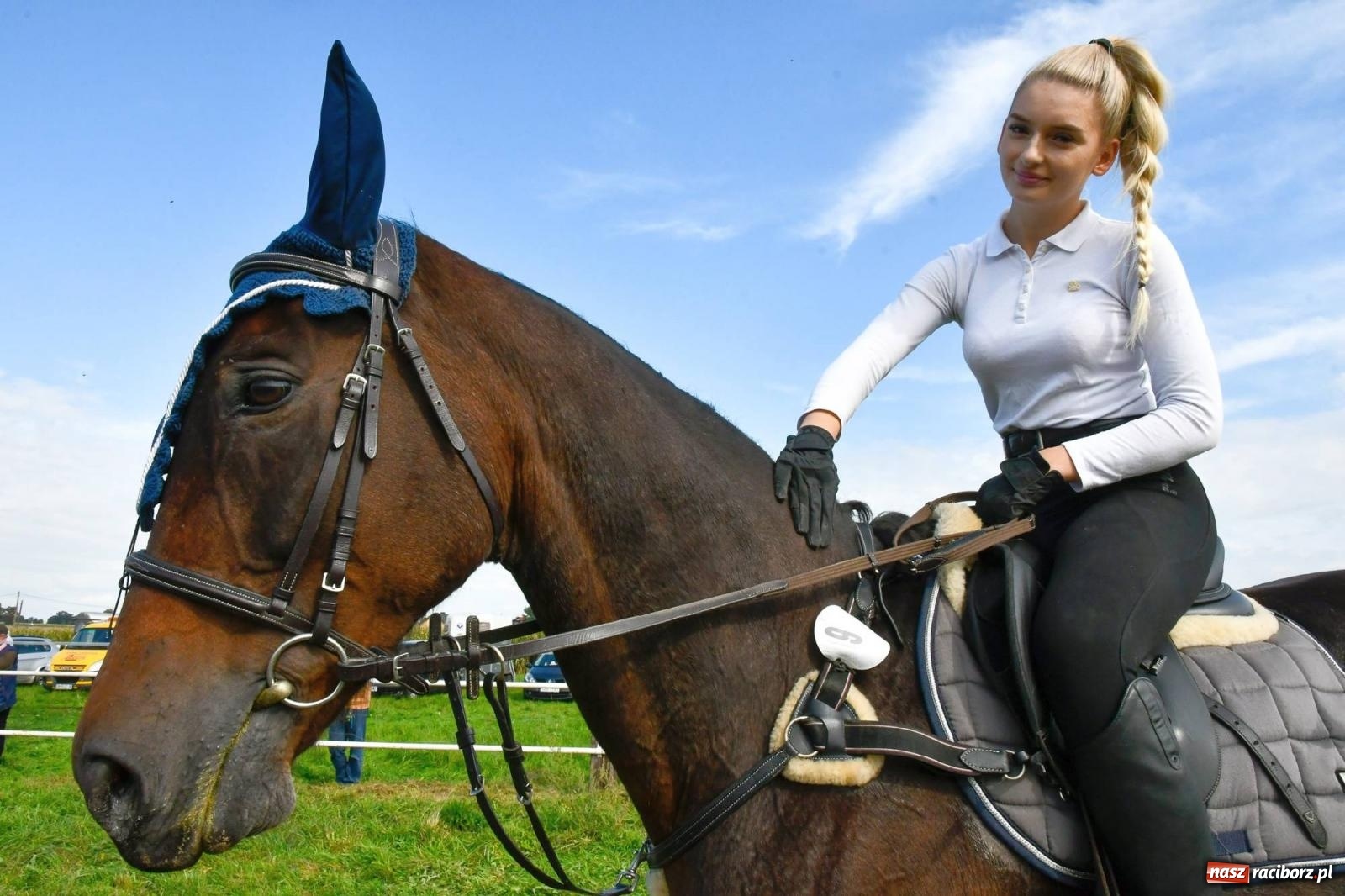 Zdjęcie w galerii na portalu naszraciborz.pl: Ponad sto koni na żerdzińskim Hubertusie [FOTO i WIDEO] wiadomości z regionu