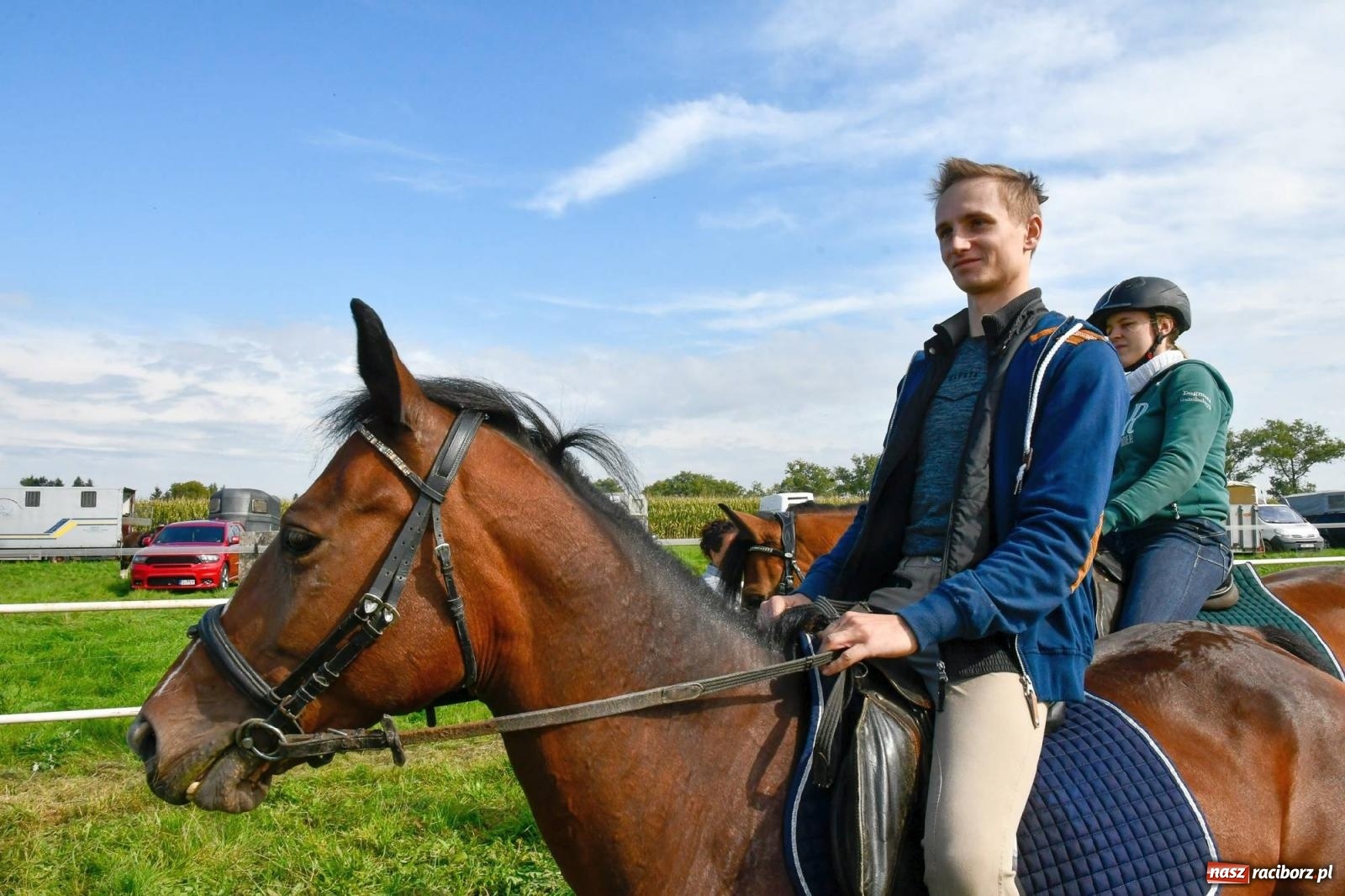 Zdjęcie w galerii na portalu naszraciborz.pl: Ponad sto koni na żerdzińskim Hubertusie [FOTO i WIDEO] wiadomości z regionu