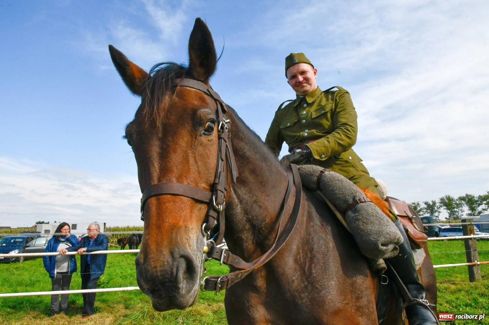 Zdjęcie w galerii na portalu naszraciborz.pl: Ponad sto koni na żerdzińskim Hubertusie [FOTO i WIDEO] wiadomości z regionu