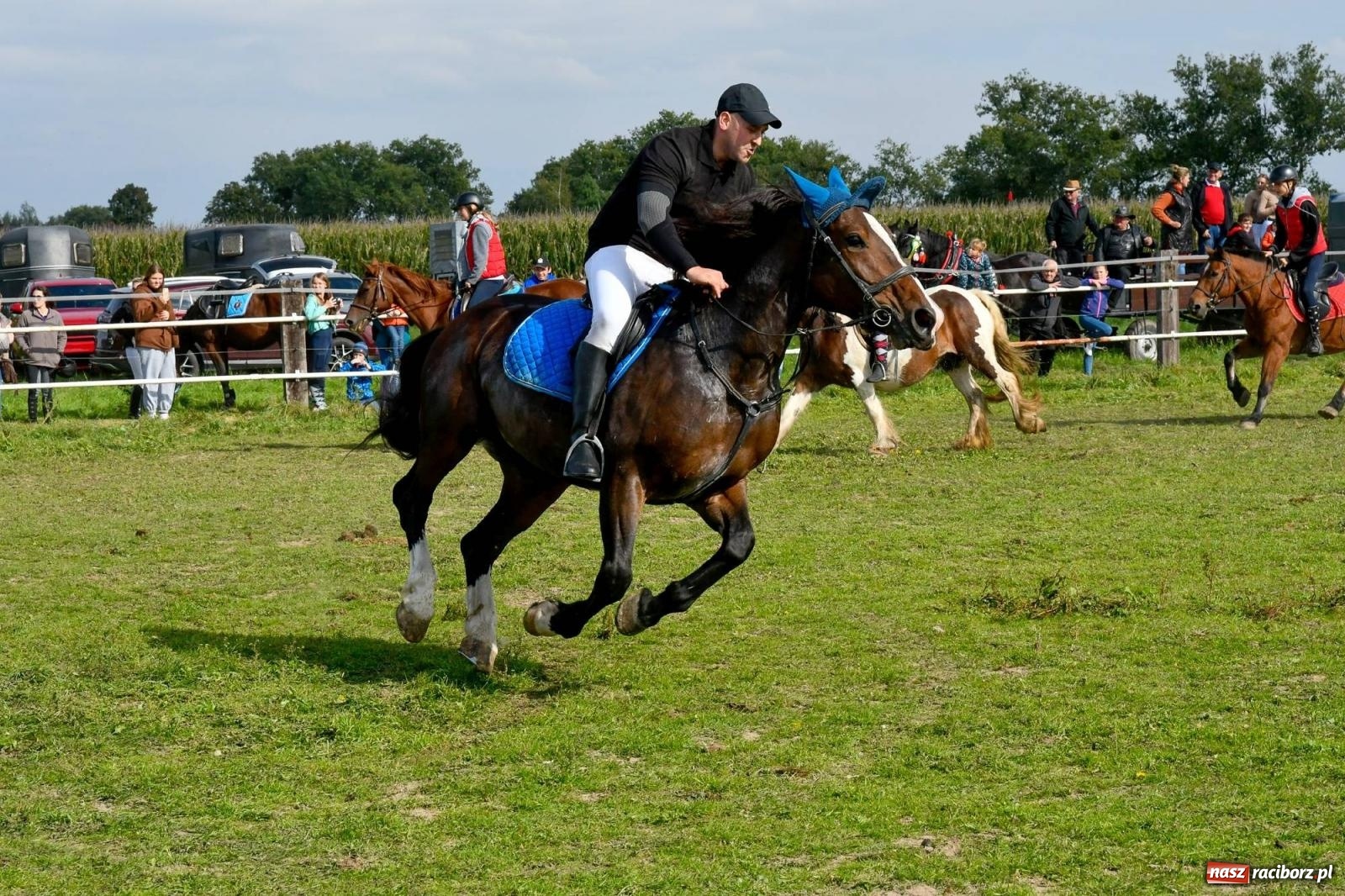 Zdjęcie w galerii na portalu naszraciborz.pl: Ponad sto koni na żerdzińskim Hubertusie [FOTO i WIDEO] wiadomości z regionu