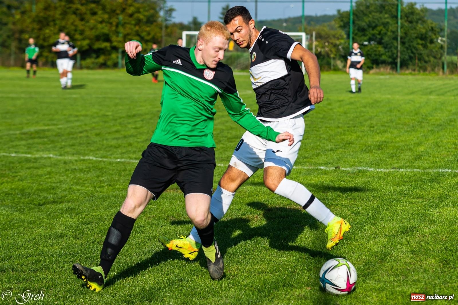 Zdjęcie w galerii na portalu naszraciborz.pl: Wicher Płonia niestraszny pszowskiemu Górnikowi [FOTO] wiadomości z regionu