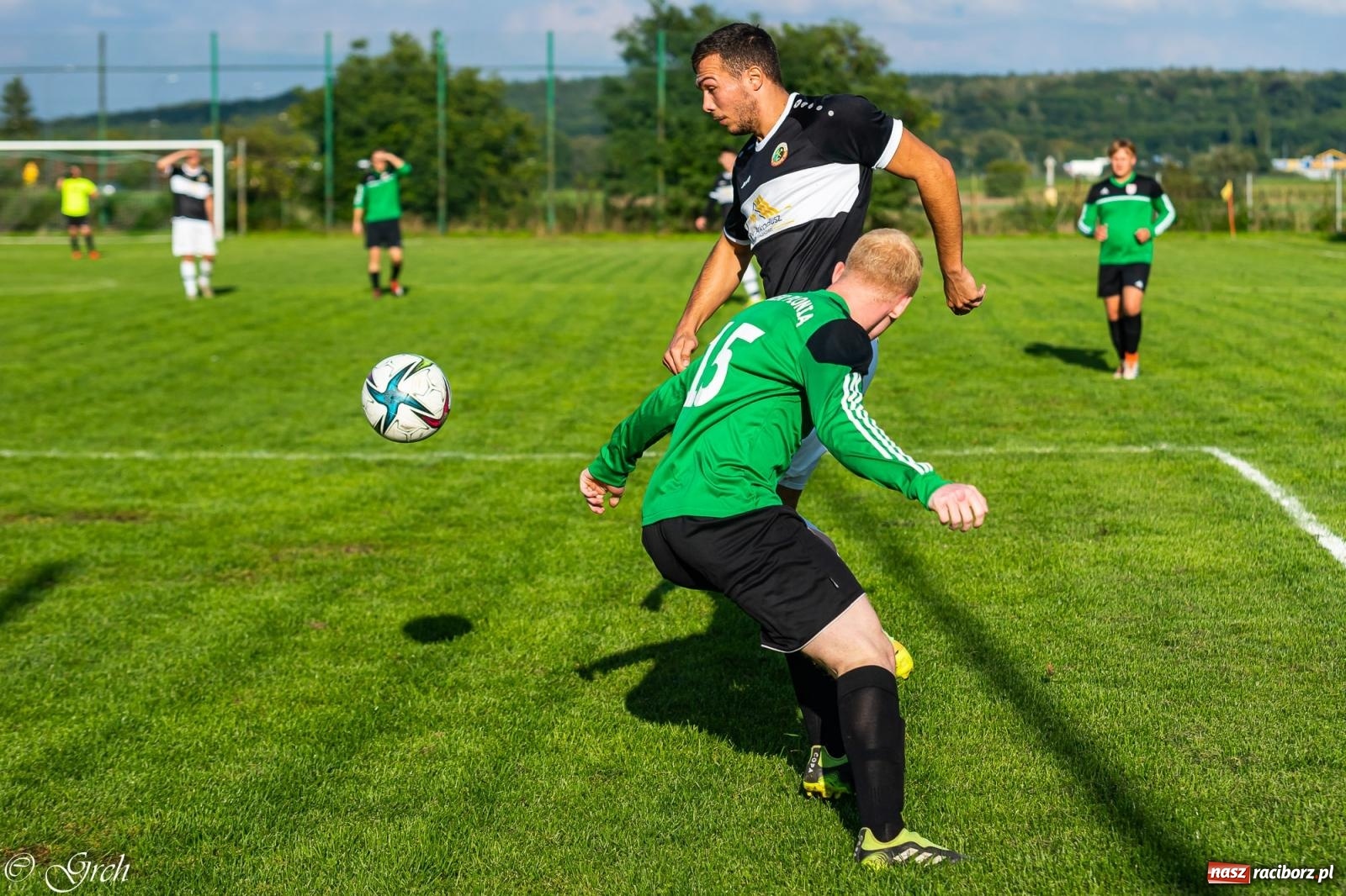 Zdjęcie w galerii na portalu naszraciborz.pl: Wicher Płonia niestraszny pszowskiemu Górnikowi [FOTO] wiadomości z regionu
