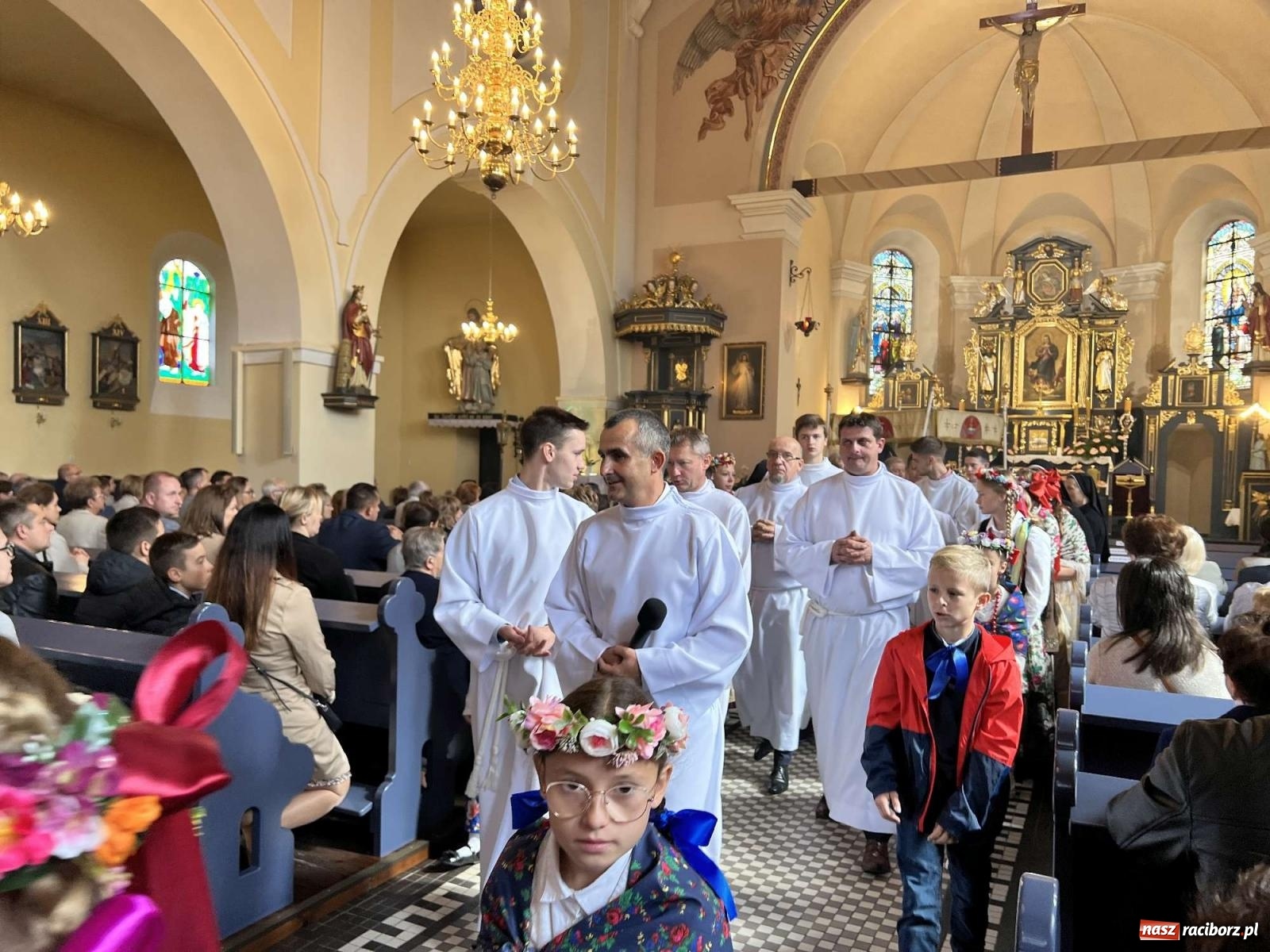 Zdjęcie w galerii na portalu naszraciborz.pl: Największa parafialna uroczystość. Tradycyjny śląski odpust w Brzeziu wiadomości z regionu