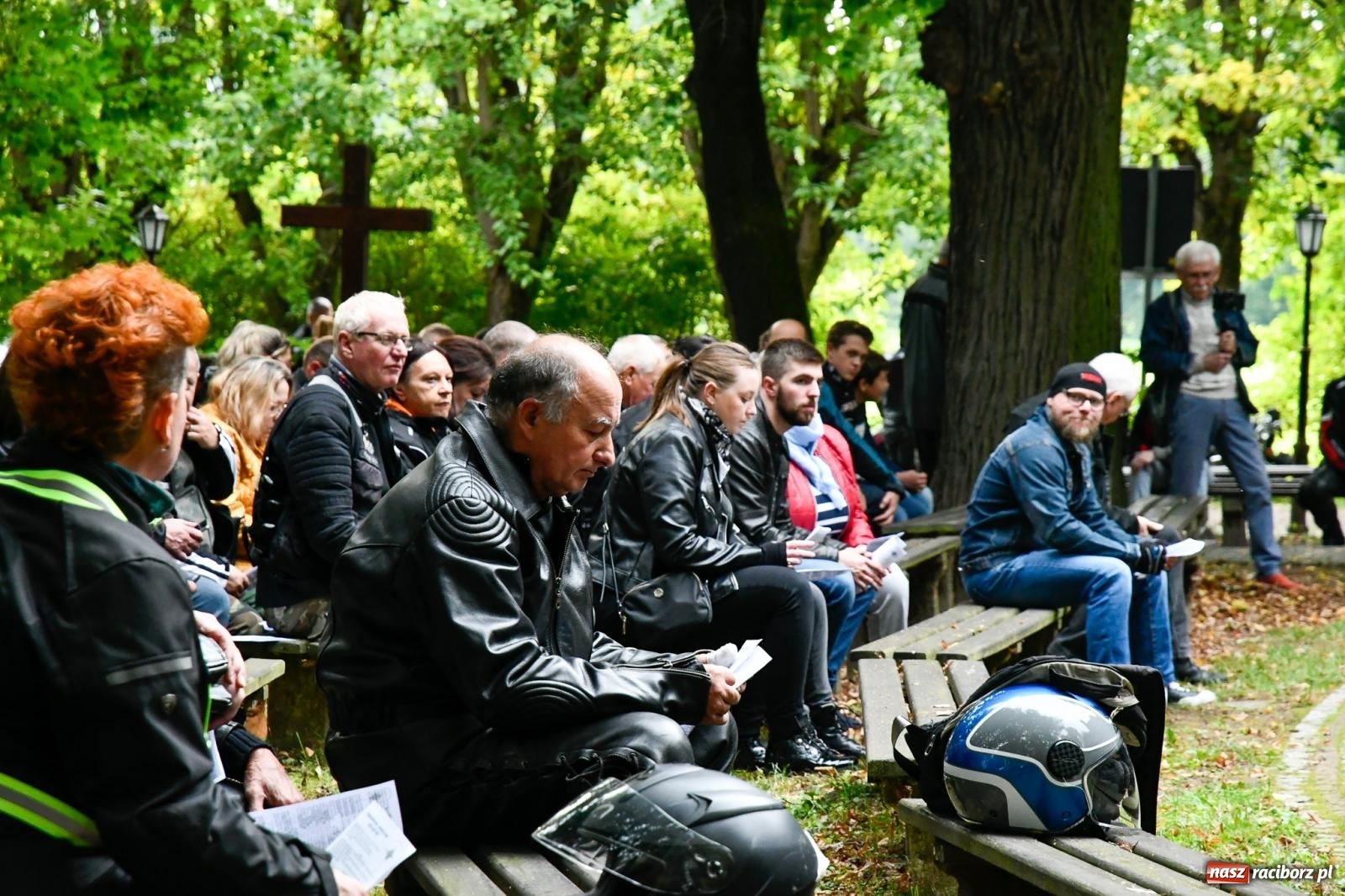 Zdjęcie w galerii na portalu naszraciborz.pl: Sezon na finiszu. Motocyklowe nieszpory przy św. Krzyżu [FOTO i WIDEO] wiadomości z regionu