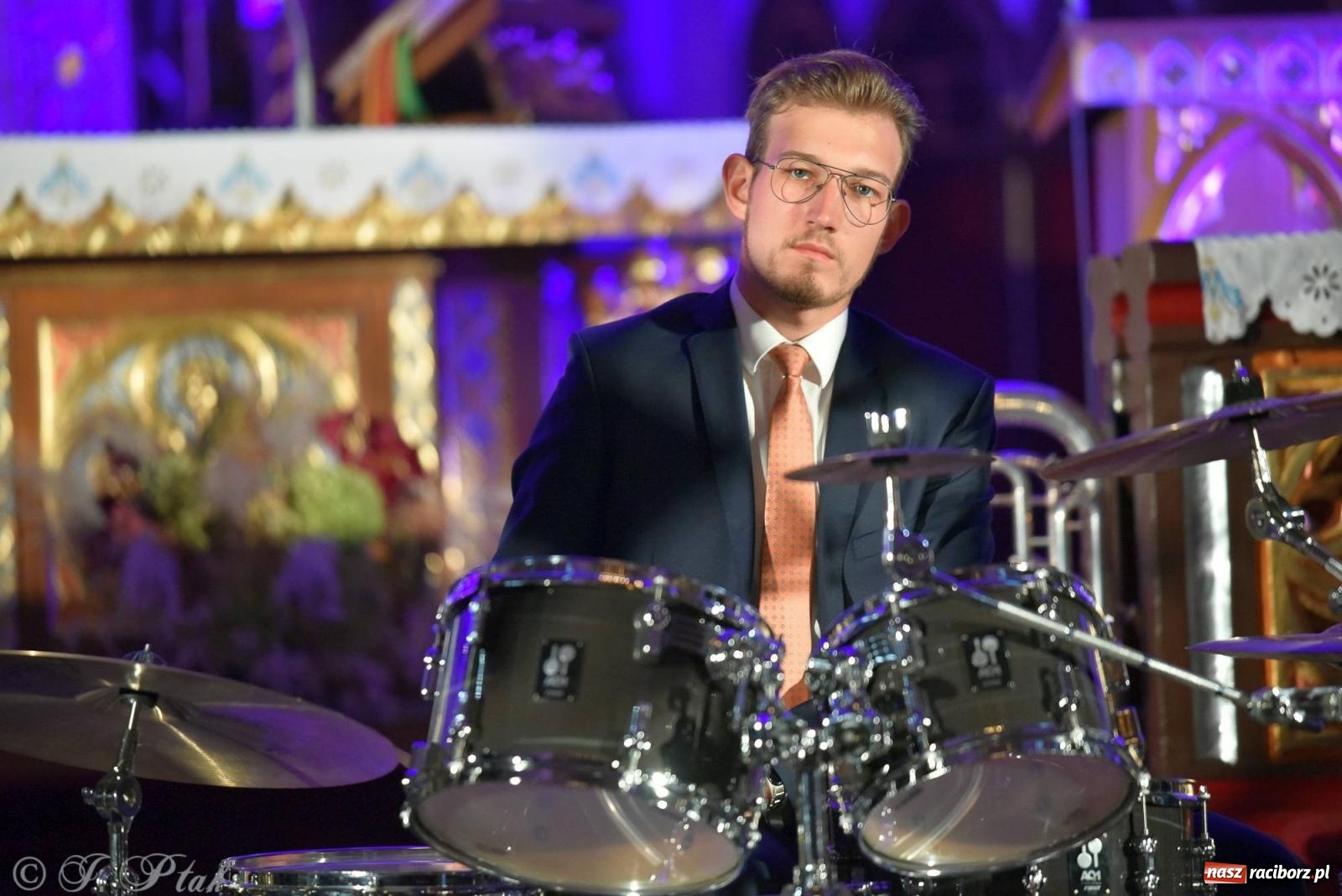 Zdjęcie w galerii na portalu naszraciborz.pl: Solidaris Bras i młodzi wirtuozi organów w kościele na Ostrogu wiadomości z regionu