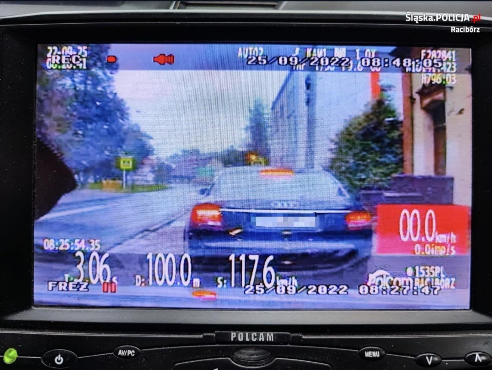 Zdjęcie w galerii na portalu naszraciborz.pl: Brawura w Rudach i na obwodnicy. Jednemu kierowcy zatrzymano prawo jazdy wiadomości z regionu