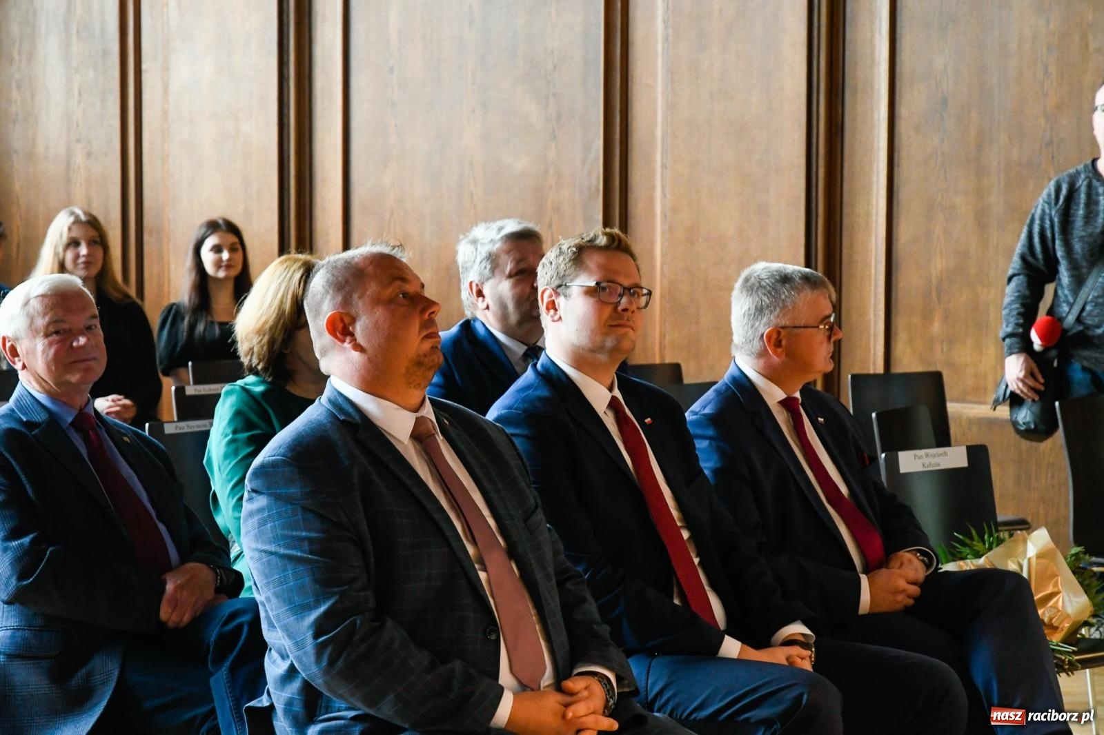 Zdjęcie w galerii na portalu naszraciborz.pl: Architektoniczne serce placówki. Przy Kasprowicza oddano odrestaurowaną aulę [FOTO i WIDEO] wiadomości z regionu